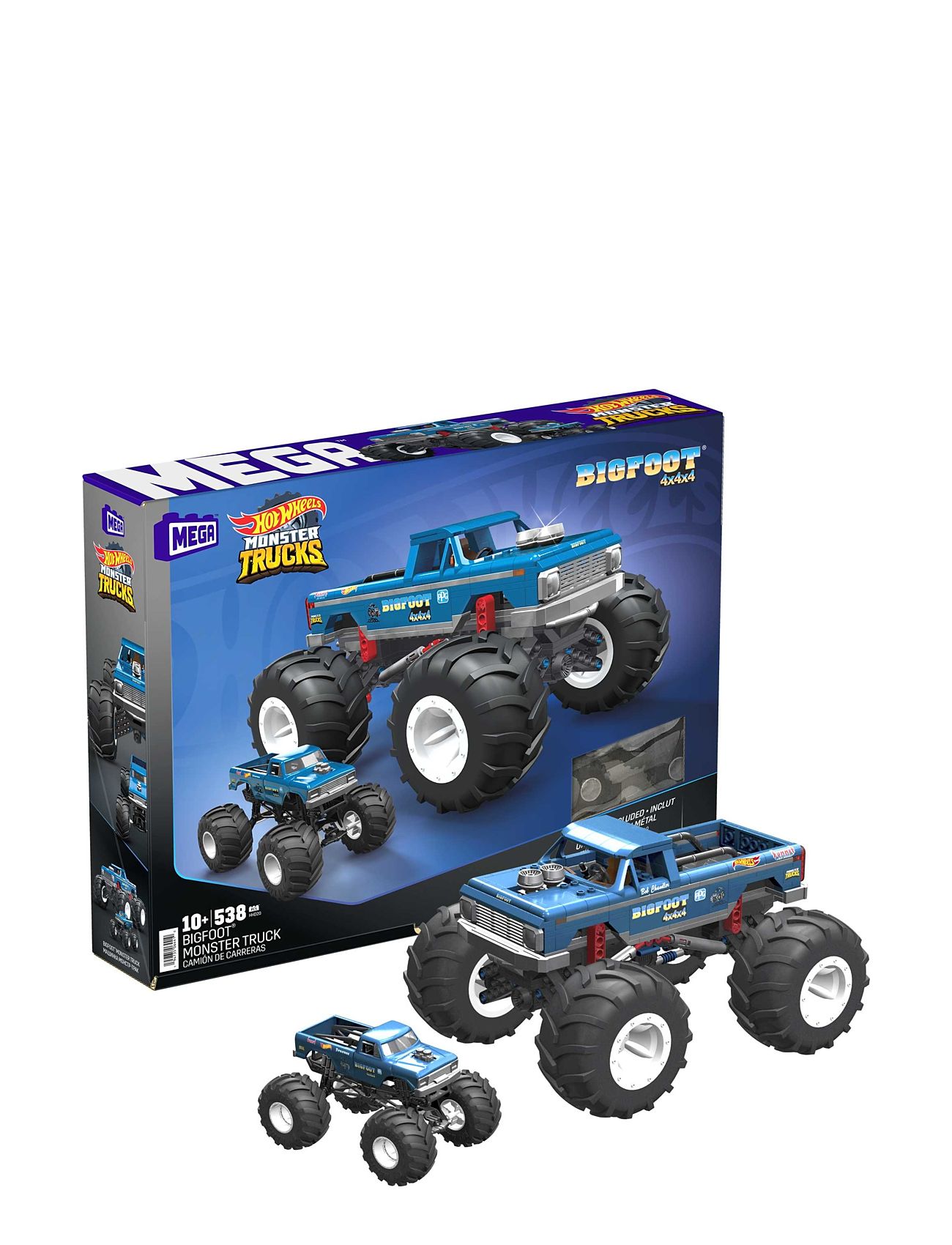 Hot Wheels Bigfoot Toys Toy Cars & Vehicles Toy Cars Multi/patterned MEGA Hot Wheels