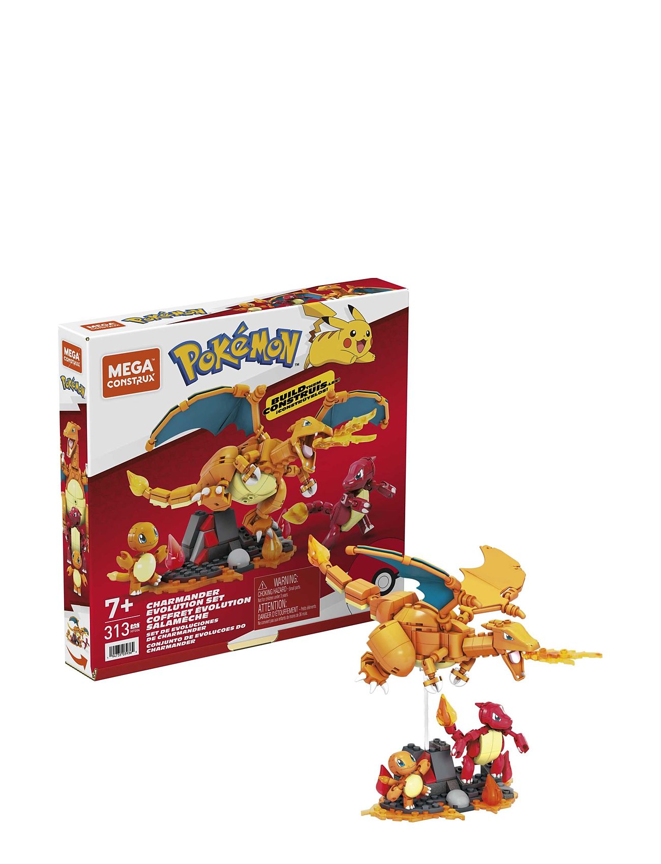 MEGA Pokémon Pokémon Construx Charmander Evolution Multi/patterned