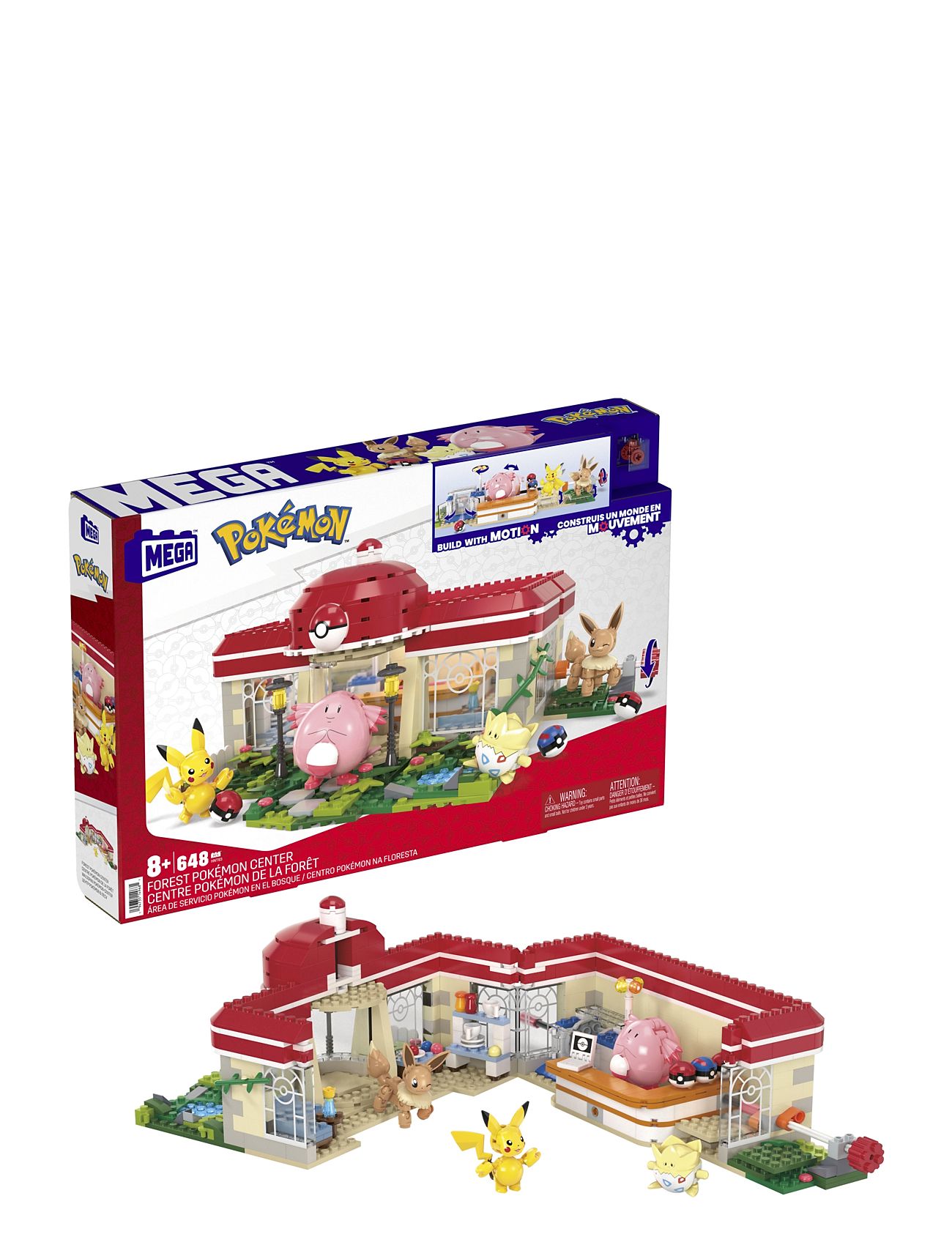 Pokémon Building Toy Toys Playsets & Action Figures Play Sets Multi/patterned MEGA Pokémon