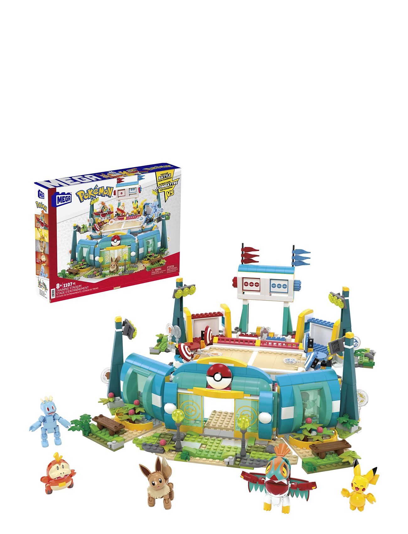 Pokémon Training Stadium Toys Playsets & Action Figures Play Sets Multi/patterned Mega