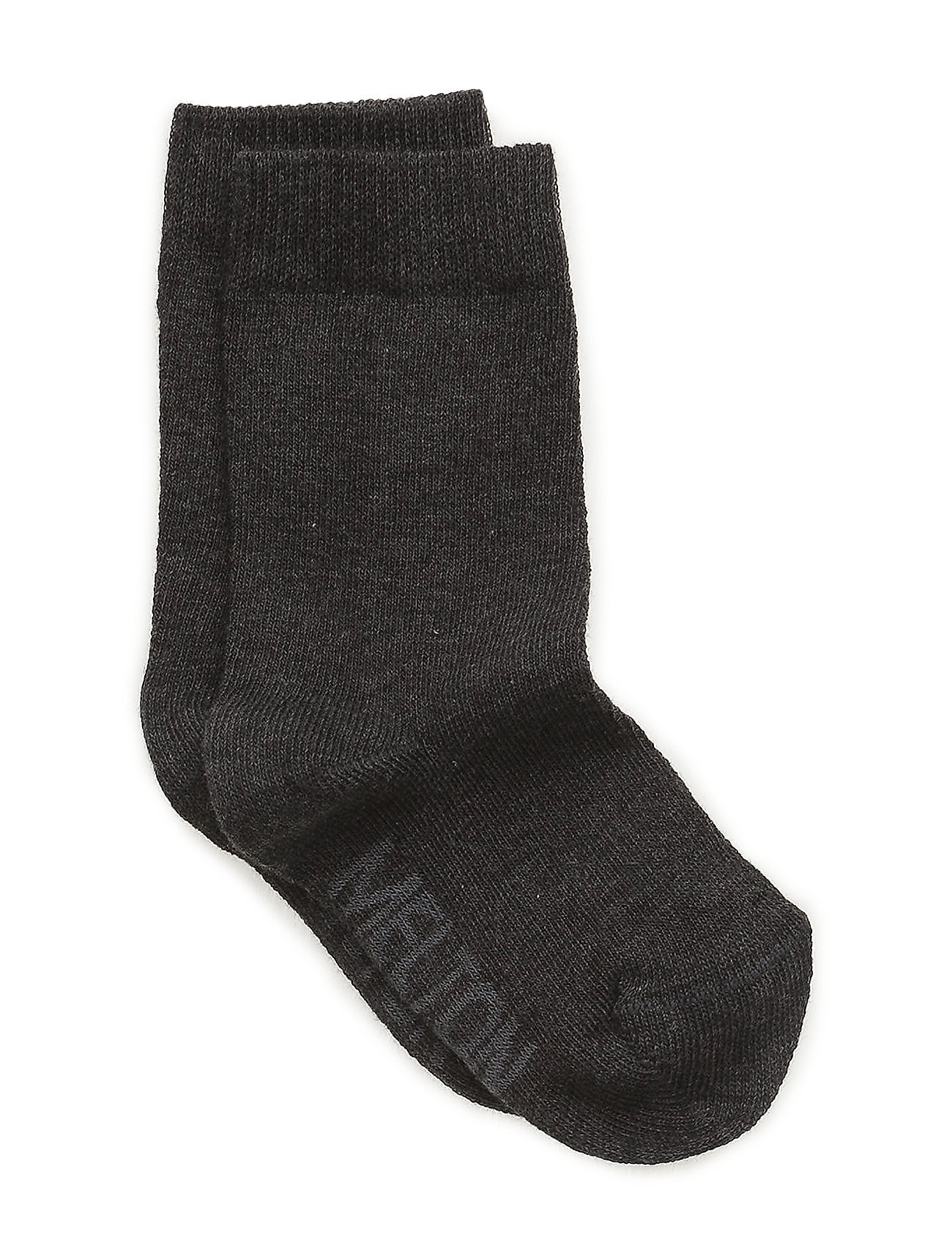 Melton Cotton Socks, 23/26, Grey, Sokker & Strømpebukser > Sokker, Børn