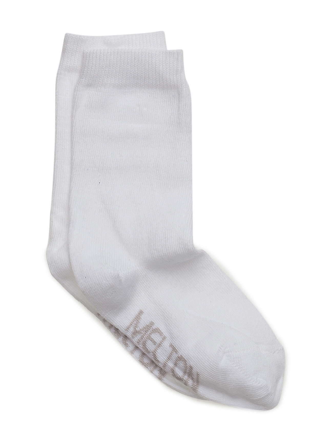 Melton Cotton Socks, 23/26, White, Sokker & Strømpebukser > Sokker, Børn