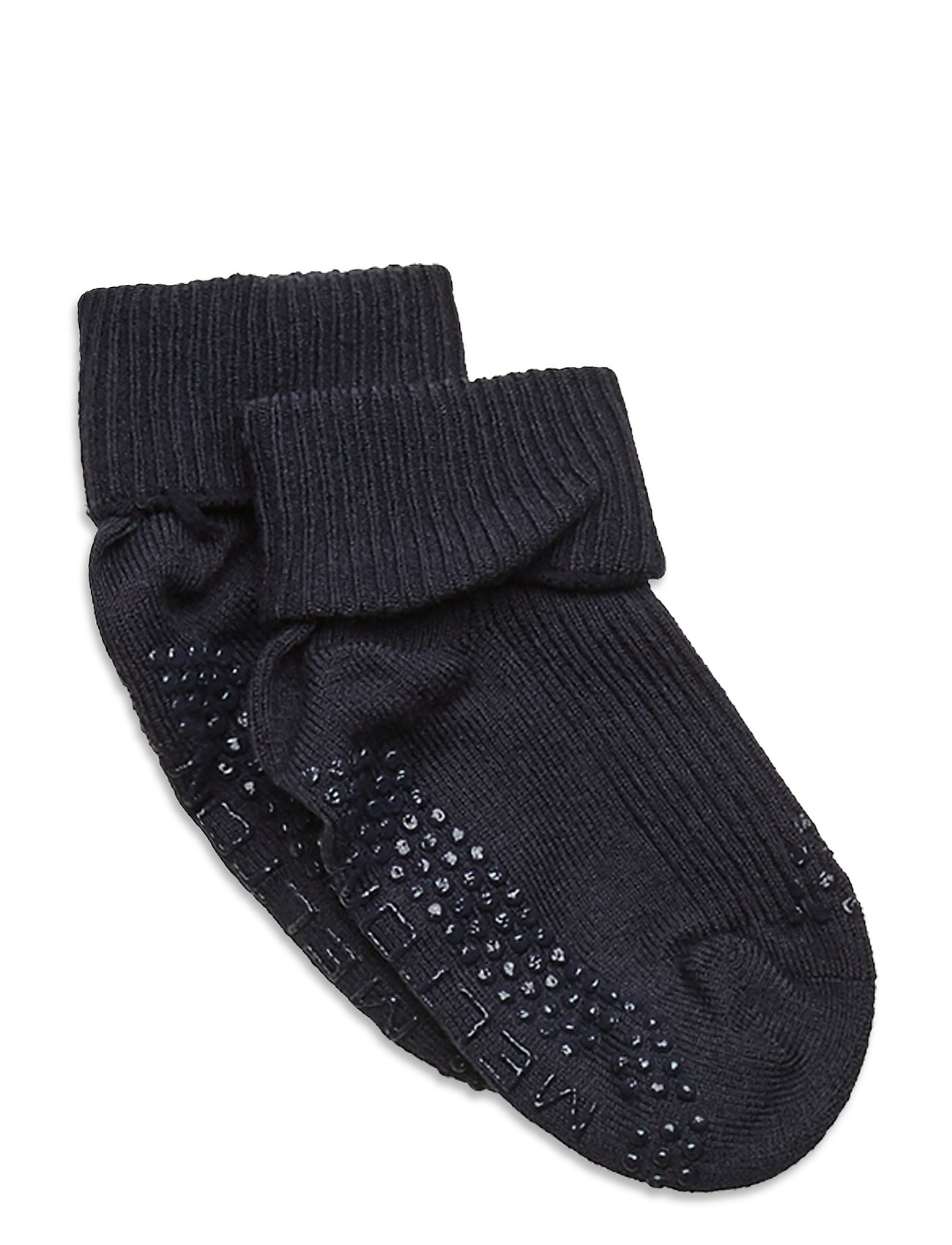 Melton Wool Socks - Anti-Slip, 23/26, Blue, Sokker & Strømpebukser > Sokker, Børn