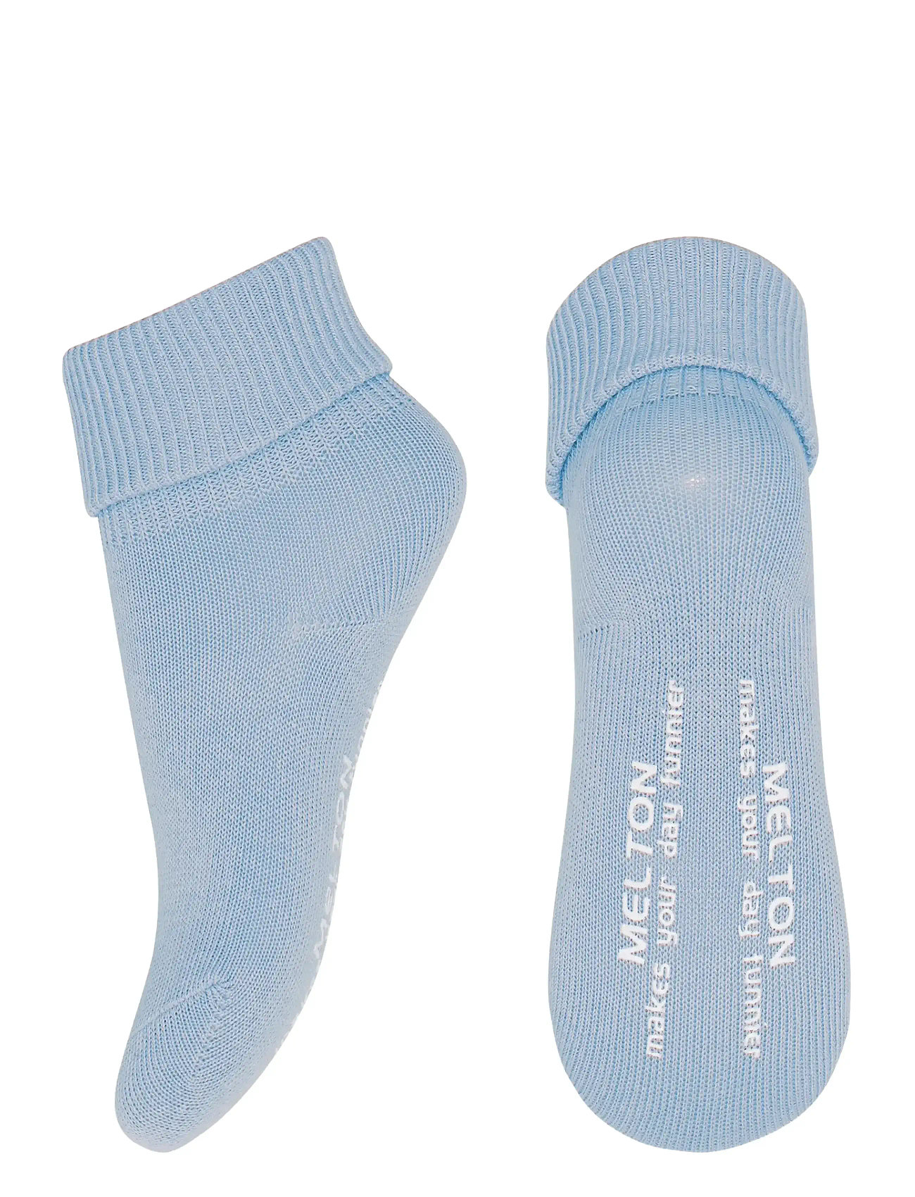 MELTON Baumwolle Socken - Anti-Slip Blau - 13/14 - Kinder