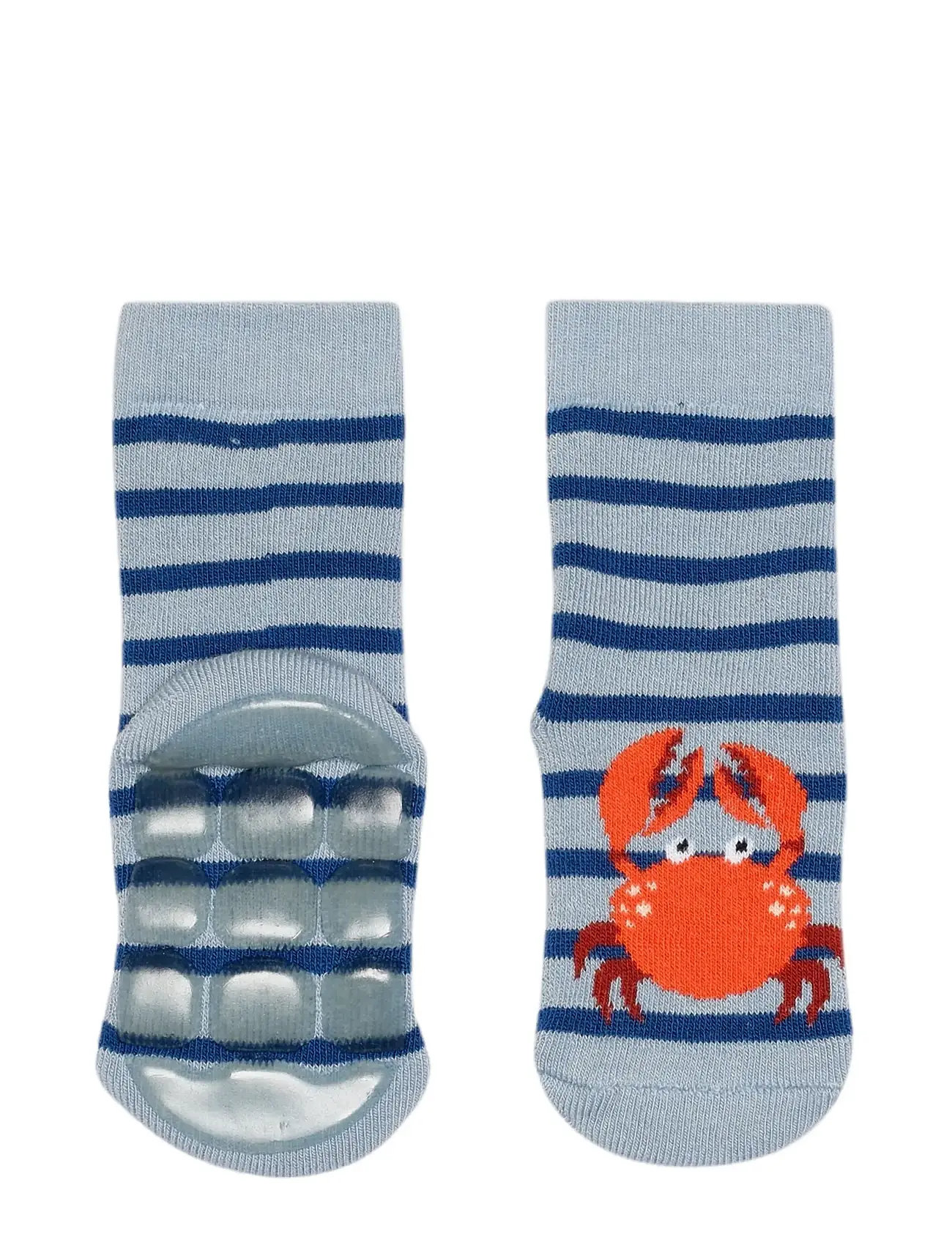Melton Crabbie Socks - Anti-Slip, 17/19, Blue, Sokker Og Strømpebukser > Skridsikre Sokker, Børn