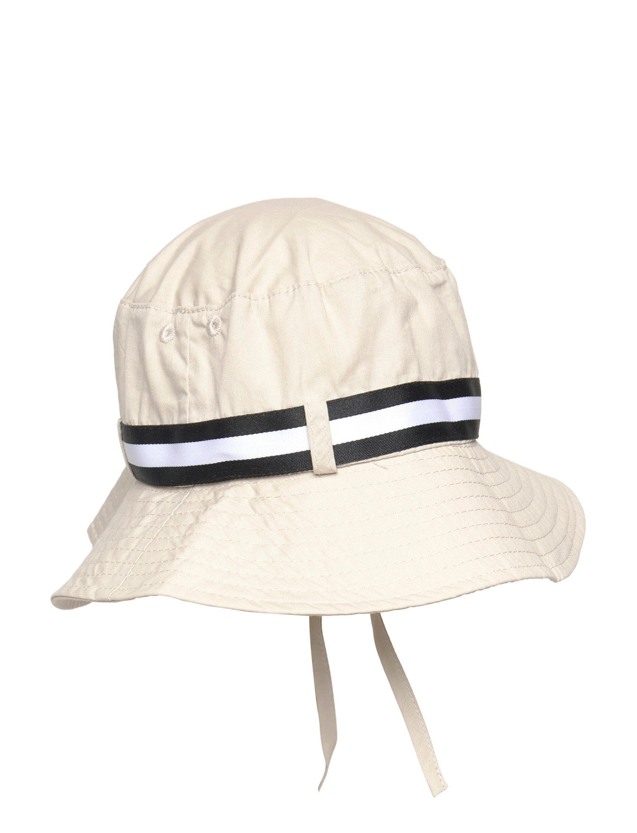 Melton Cotton Fishermanshat W. Belt, 49, Cream, Hatte > Hatte Med Spand, Børn