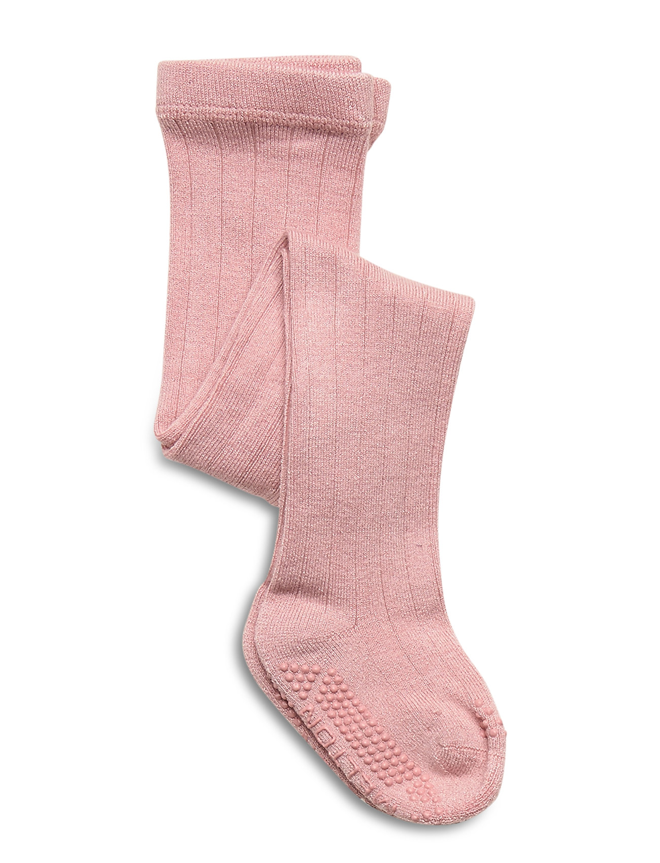 Melton Wool Tights - Anti-Slip, 104, Pink, Sokker Og Strømpebukser > Strømpebukser, Børn