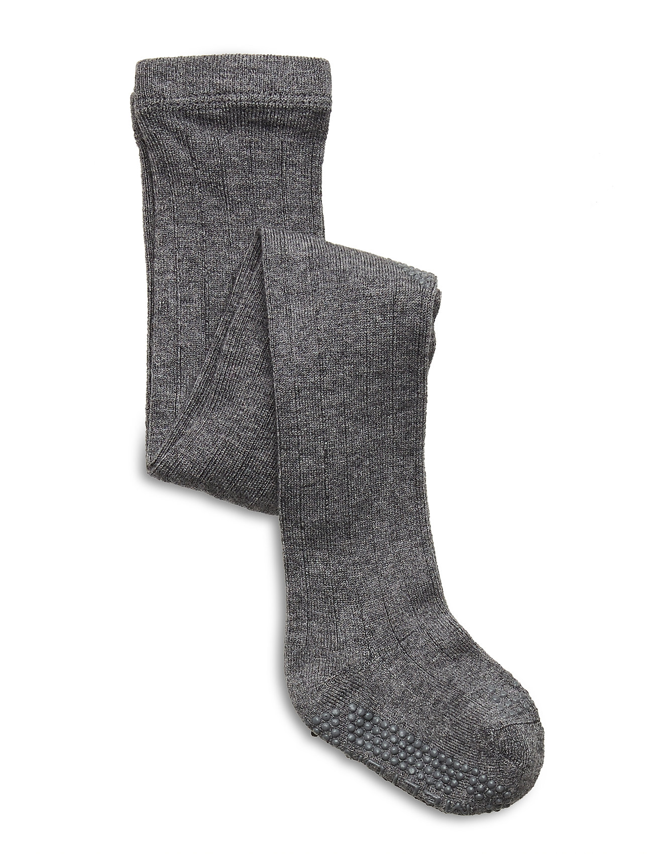 Melton Wool Tights - Anti-Slip, 104, Grey, Sokker Og Strømpebukser > Strømpebukser, Børn