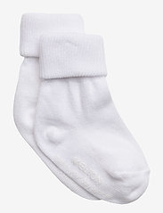 Cotton socks with anti-slip - 100/WHITE