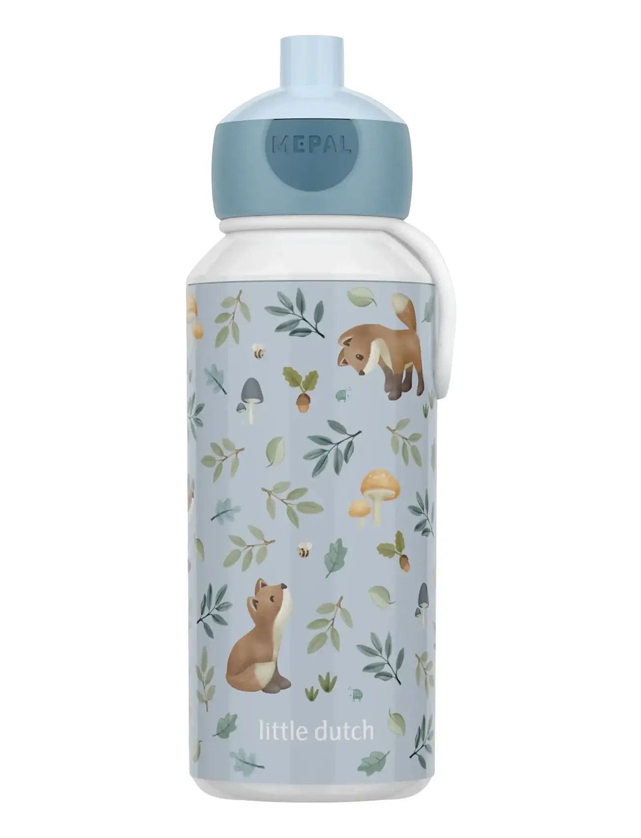Mepal Drikkeflaske Pop-Up Campus Forest Friends, 400 ml, Blue, Hjem > Måltidstid, Børn