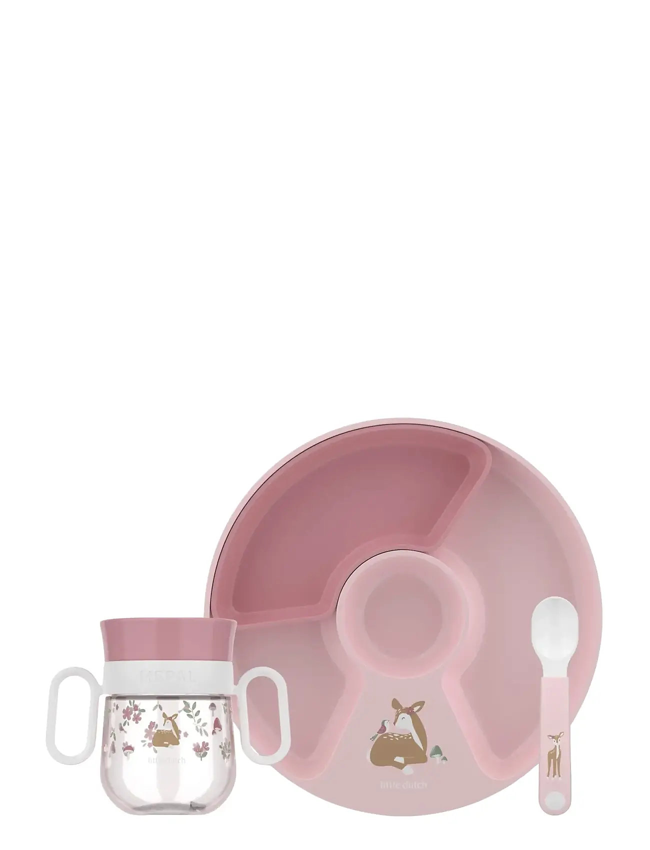 Mepal Begyndersæt Mio Fairy Garden 3 Dele, 21.3X10.5X20.4 cm, Pink, Tallerkener Og Skåle > Tallerkener, Børn