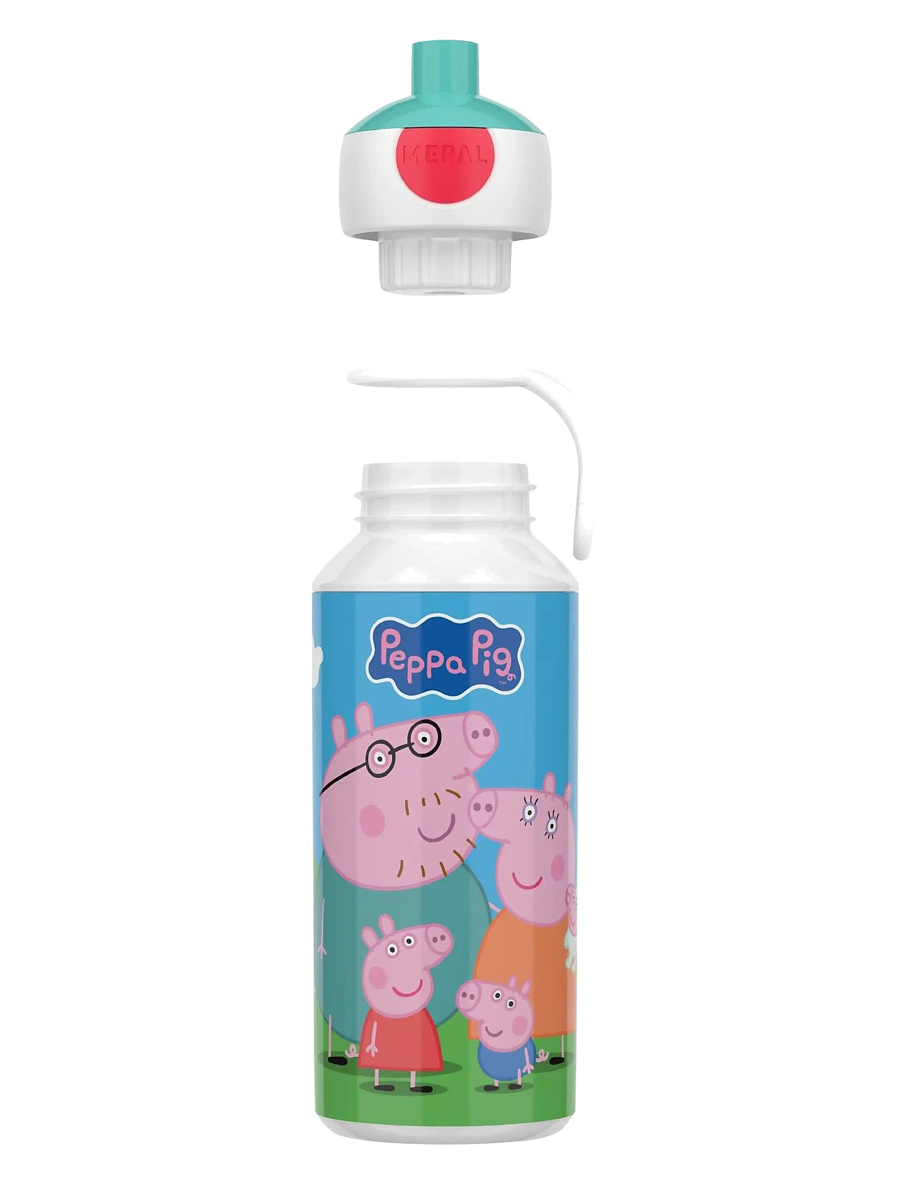 Mepal Drikkeflaske Pop-Up Campus Gurli Gris, 400 ml, White, Hjem > Måltidstid, Børn