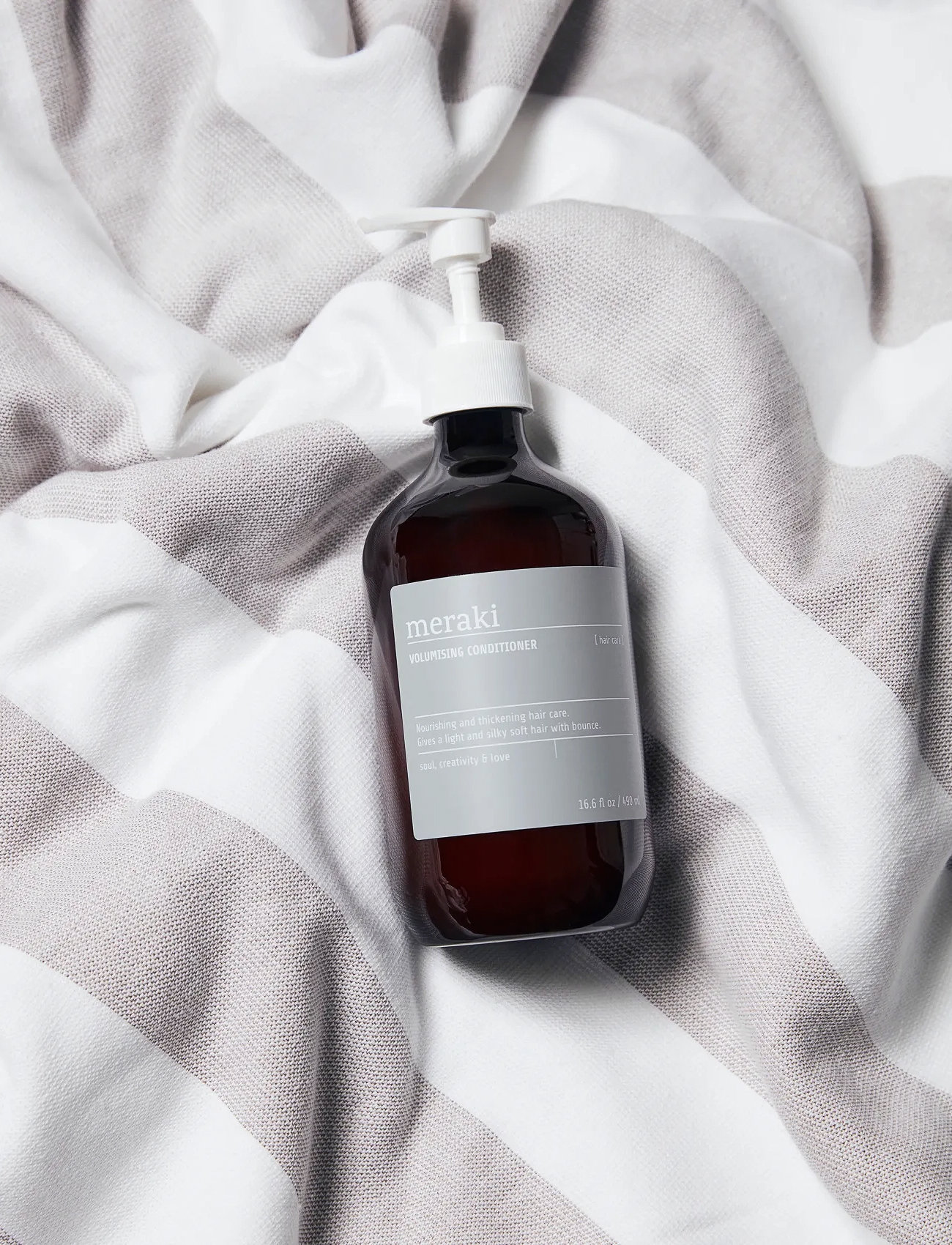 meraki Balsam, Volumising Conditioner, 490 ml, Nude, Pleje > Balsam, Dame