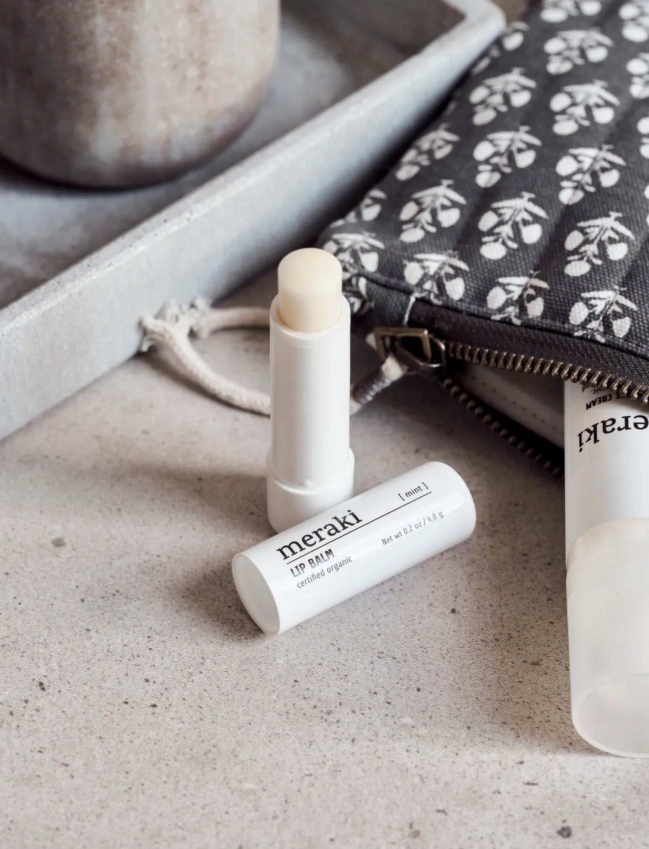 meraki Lip Balm, Mint, 4.8 g, Nude, Ansigt > Læbepleje, Dame