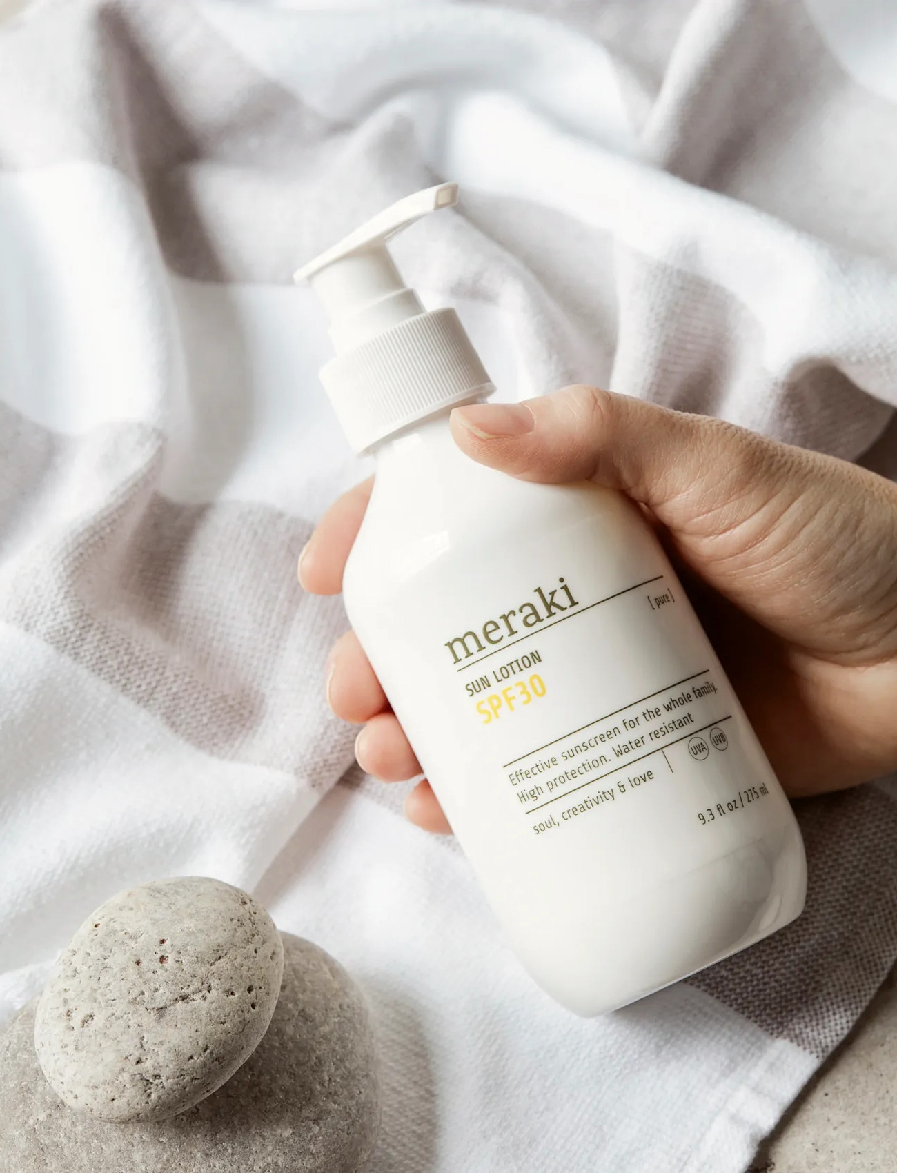 meraki Sun Lotion, Pure, 275 ml, Nude, Solpleje > Krop, Dame