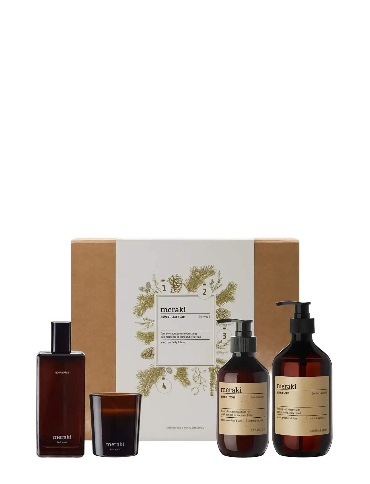 meraki Gift Box, Advent 2025, One Size, Nude, Alle Sæt > Bade- Og Kropssæt, Dame