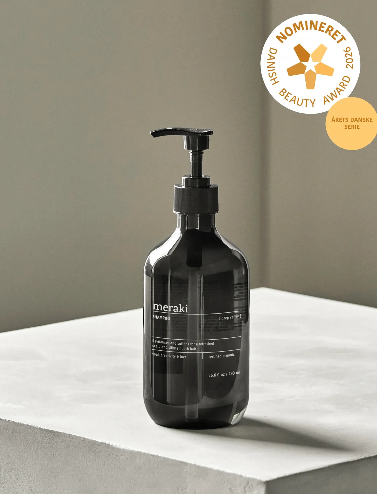 meraki Shampoo, Deep Valley, 490 ml, 490 ml, Nude, Pleje > Shampoo, Dame