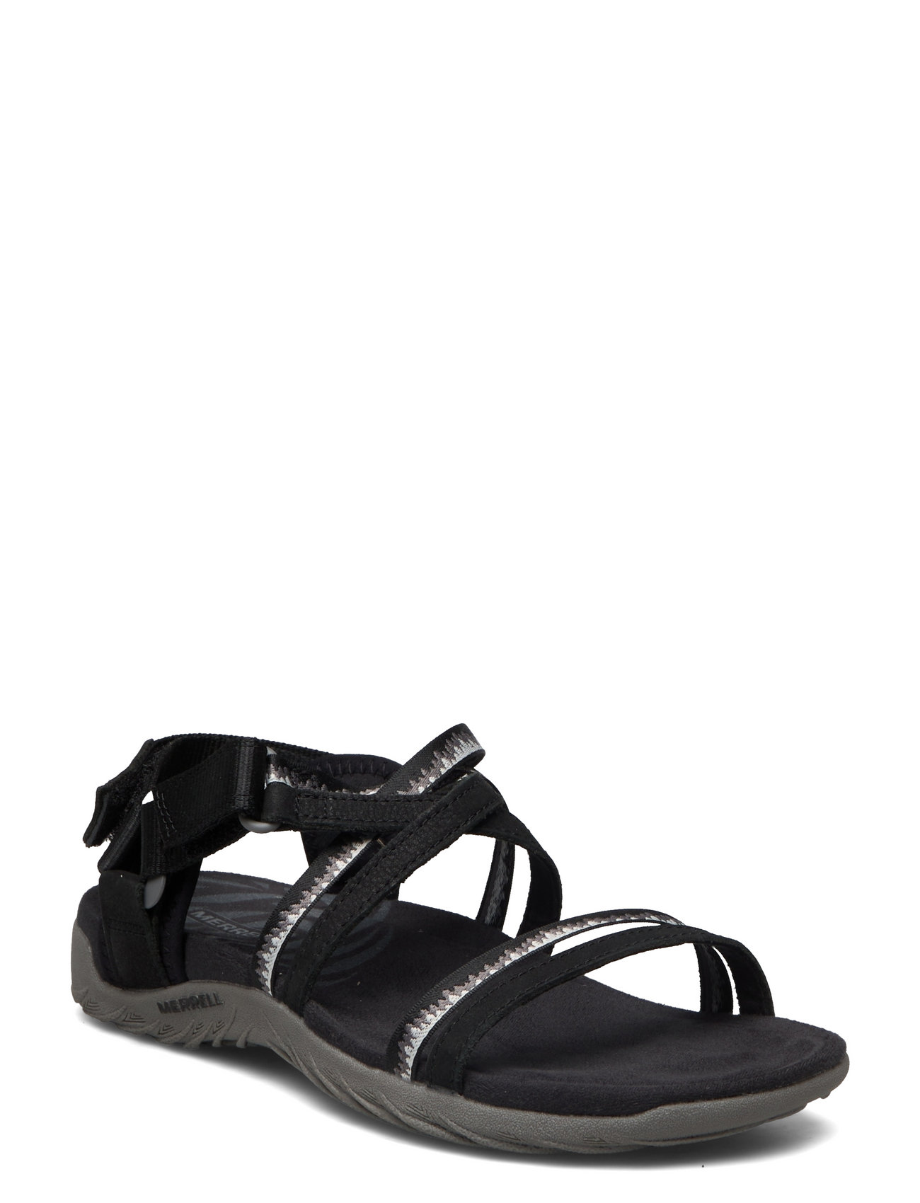 Women's Terran 3 Cush Lattice - Black Sport Summer Shoes Sandals Black Merrell