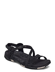 kam prinsesse Helligdom Merrell Women's San Remo Ii - Black - Flat sandals - Boozt.com
