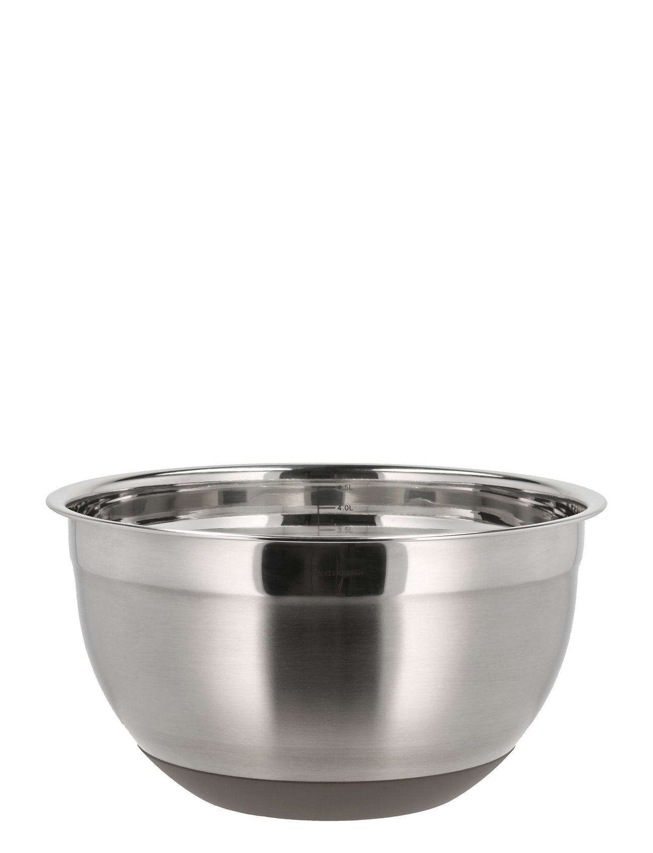 BLOMSTERBERGS Røreskål M. Silikonebund Silber - 5 LITER - Unisex