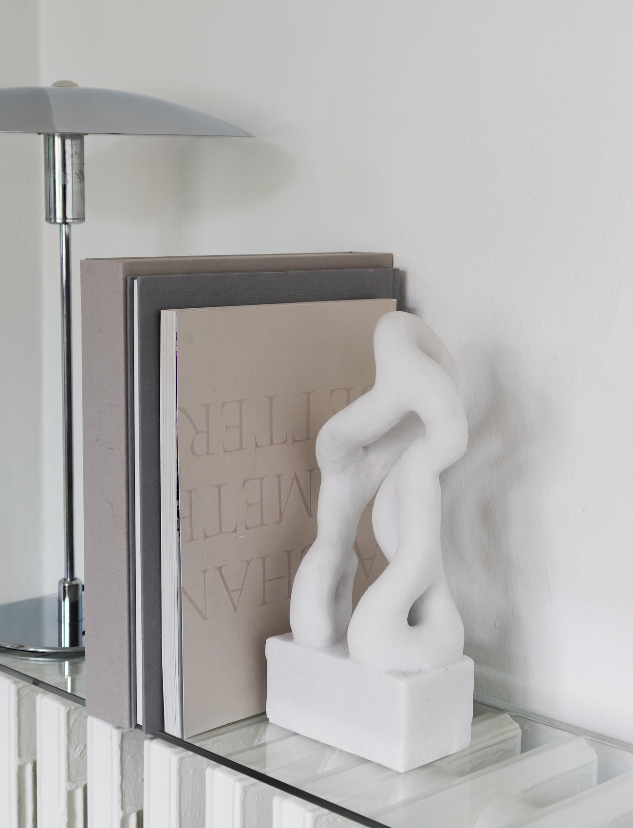 Mette Ditmer Art Piece Symbiosis Sculpture, W11.5X L14.5X H29 cm, White, Dekorativt Tilbehør-Detaljer > Porcelænsfigurer Og -Skulpturer, Unisex