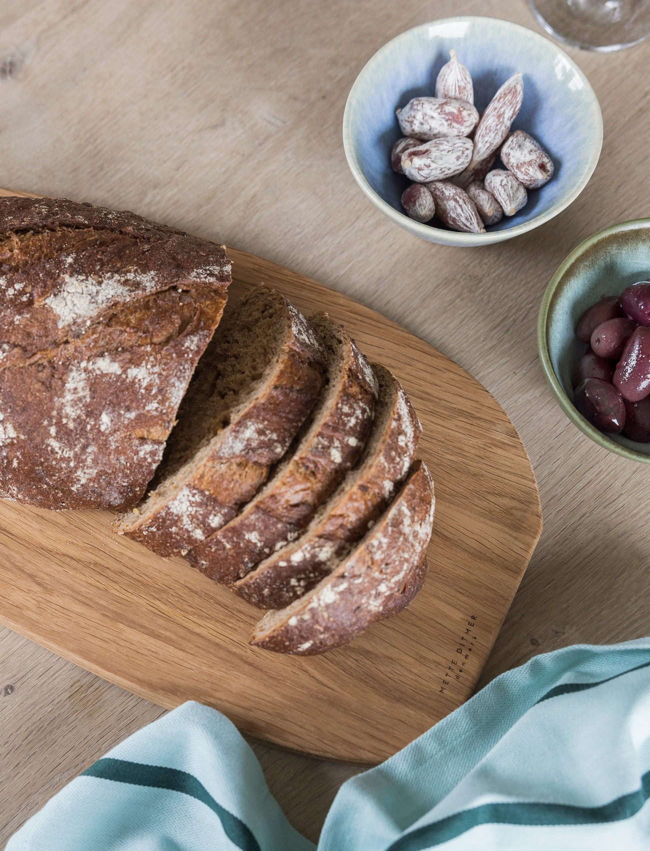 Mette Ditmer Authentic Cutting Board, Large, L:44 cm, Køkkenredskaber > Skærebrætter, Unisex