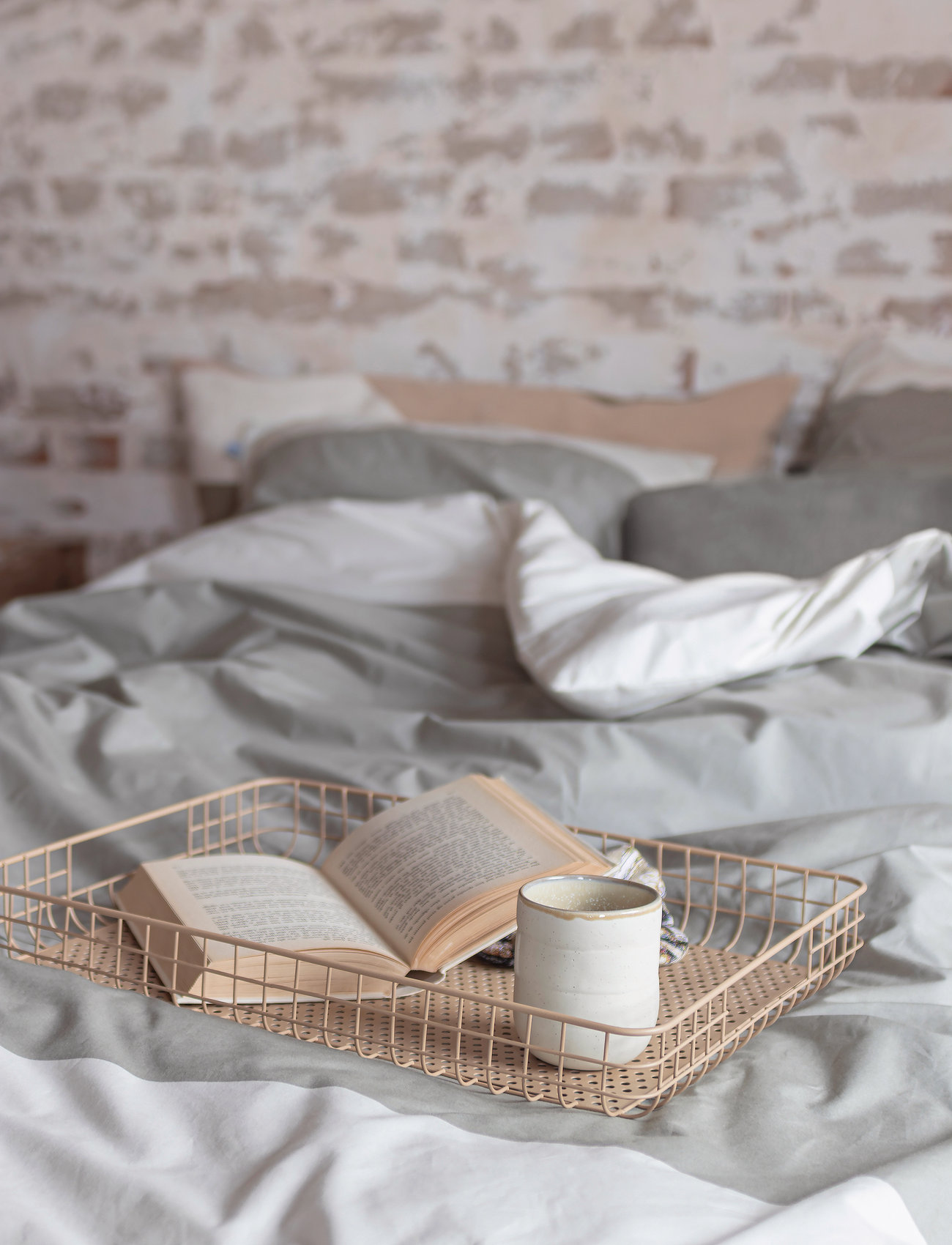 Mette Ditmer Lift Tray, One Size, Beige, Spisesteder Og Bordtilbehør > Bakker, Unisex
