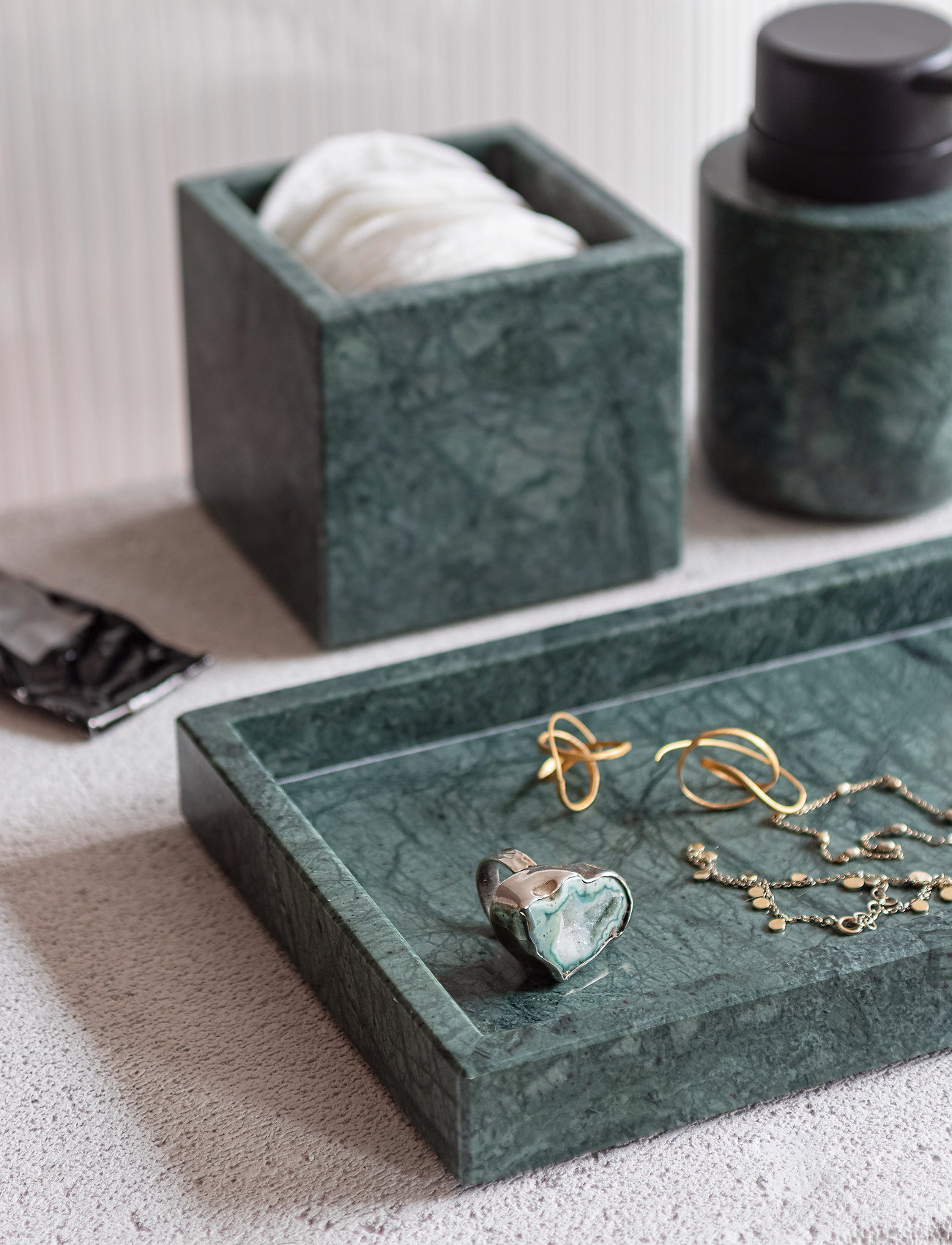 Mette Ditmer Marble Deco Tray, One Size, Green, Dekoration > Dekorative Fade, Unisex