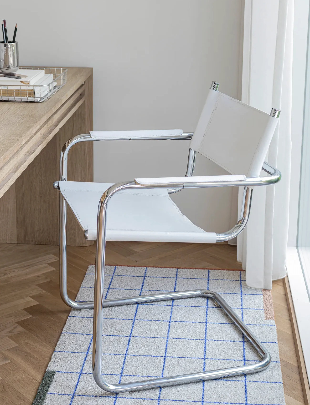 Mette Ditmer Network All-Round Mat, 70X 150 cm, Beige, Tæpper Og Gulvtæpper > Plastiktæpper, Unisex