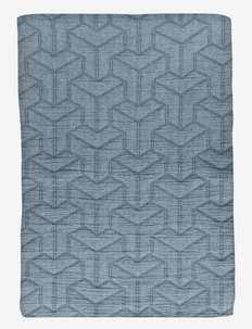 TRIO Bed cover - tagesdecken - petrol blue