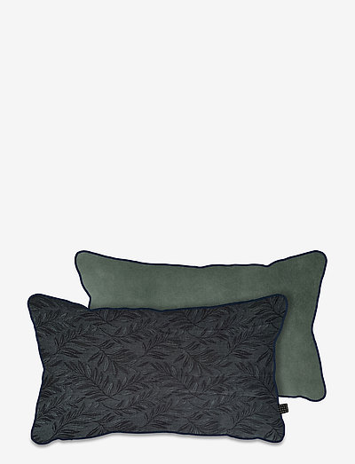 ATELIER Cushion, incl.filling - dekoratīvie spilveni - leaves/light green