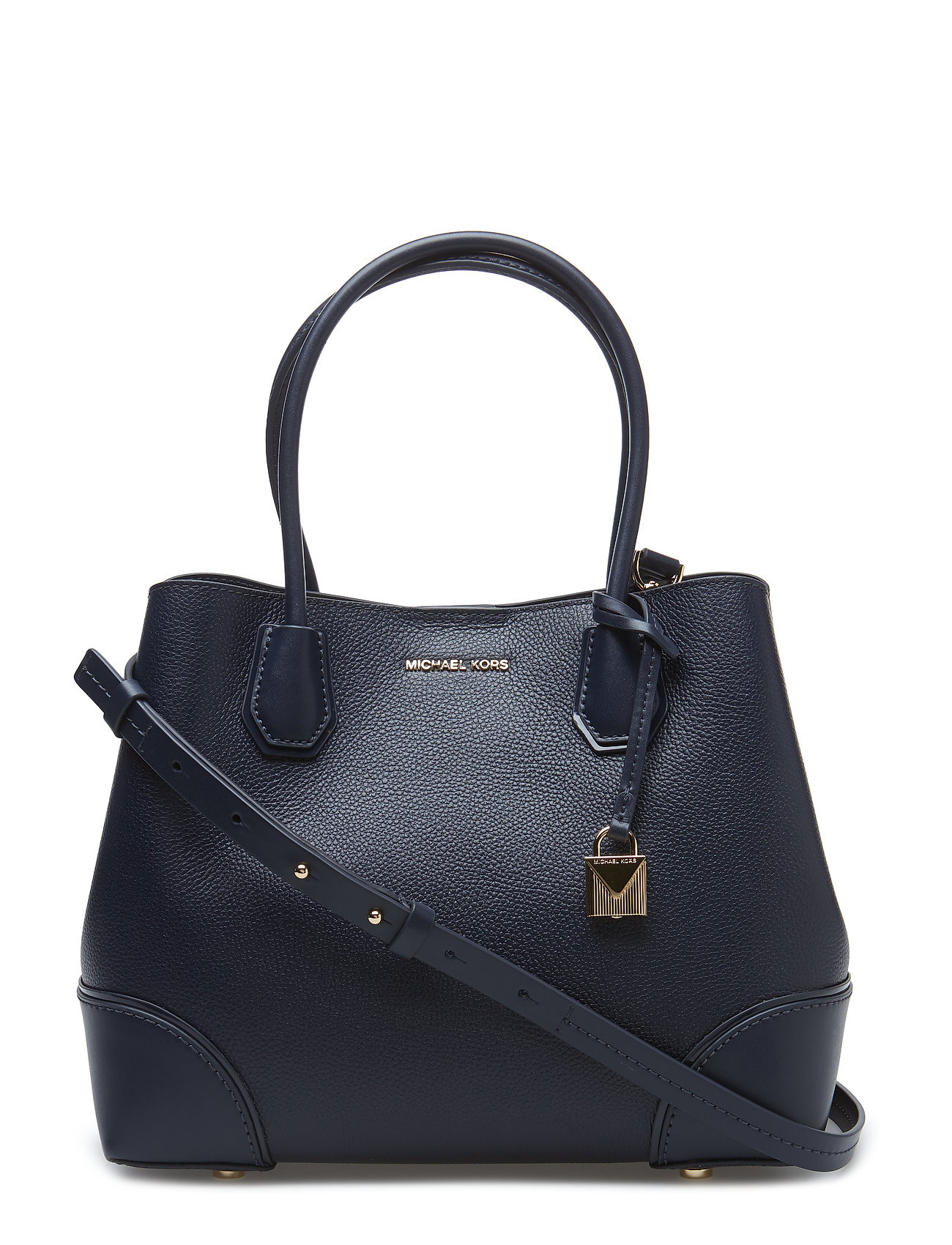 Md Center Zip Tote Shopper Tas Blauw Michael Kors Bags michael kors bags kopen in de aanbieding