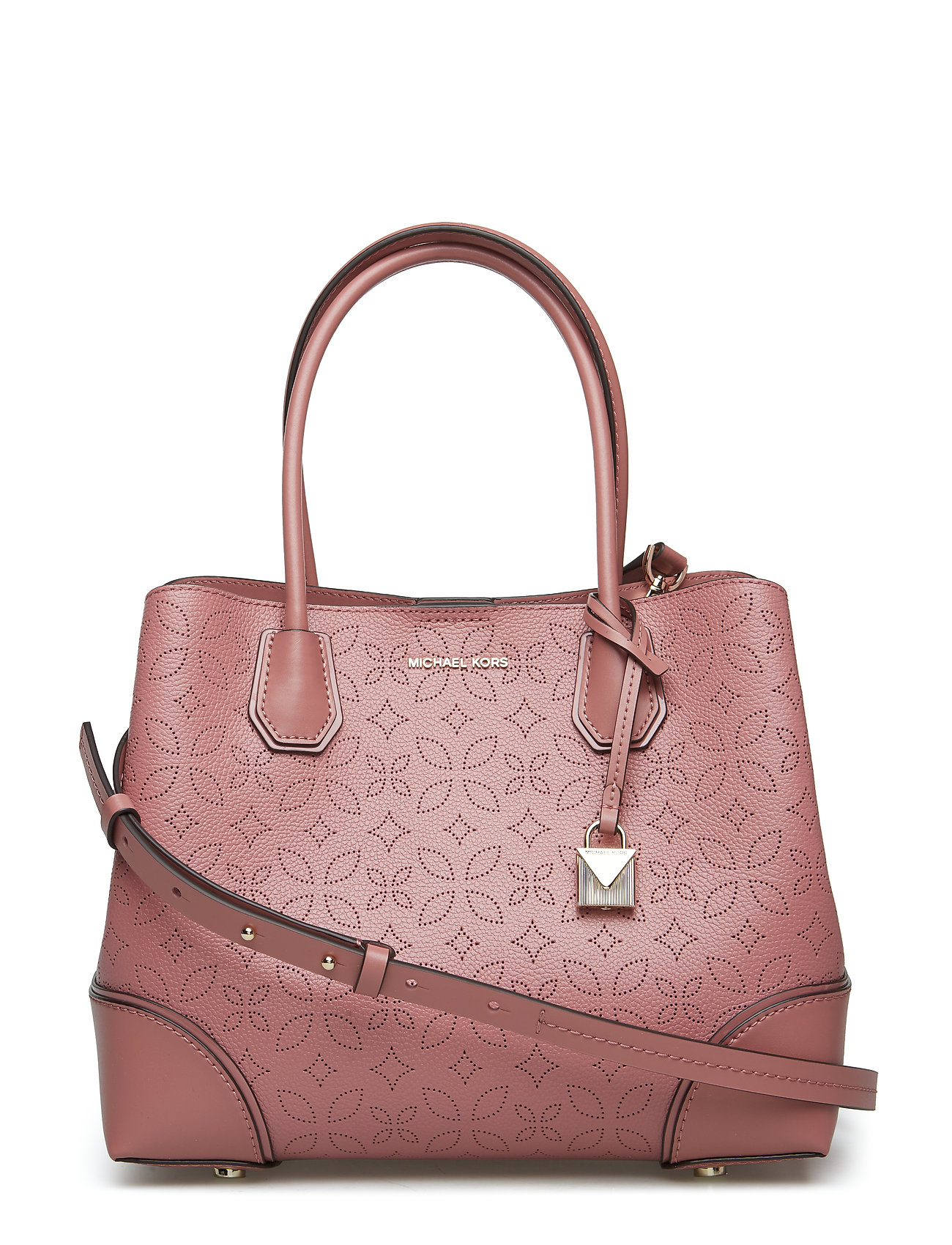 Md Center Zip Tote Bags Top Handle Roze Michael Kors michael kors bags kopen in de aanbieding