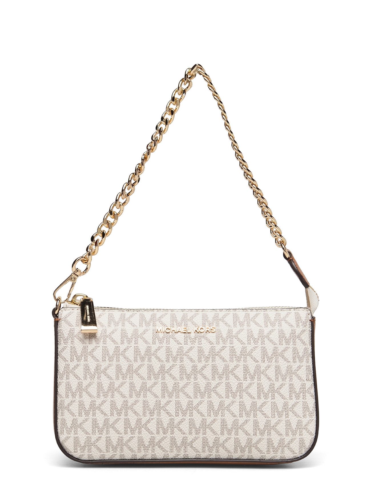 Michael Kors Md Chain Pouchette Beige