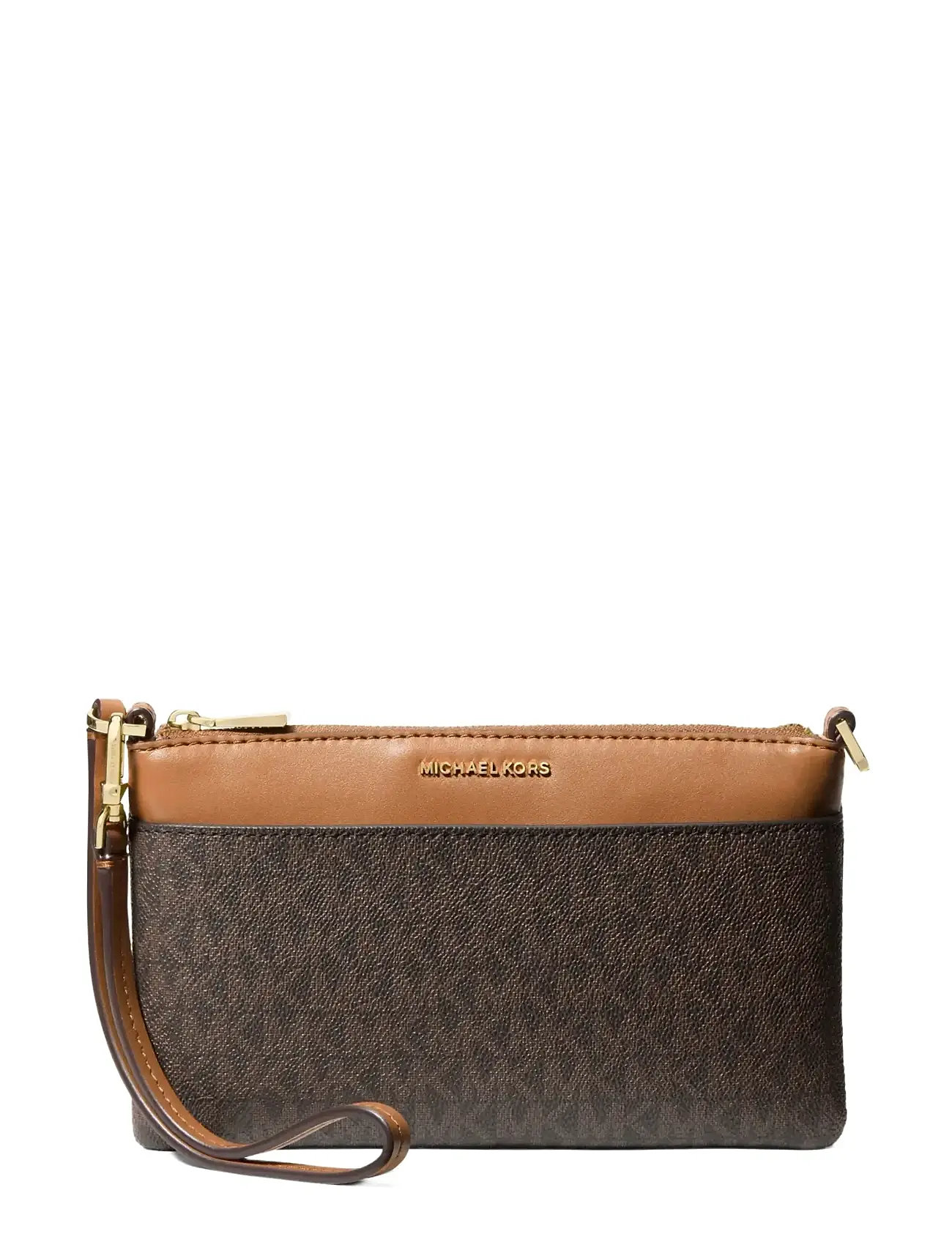 MICHAEL KORS Md Tz Conv Wristlet Braun - One Size - Damen