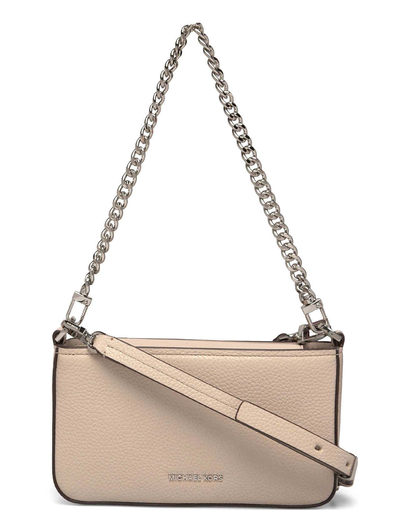 Michael Kors Sm Conv Xbody Pouchette Beige