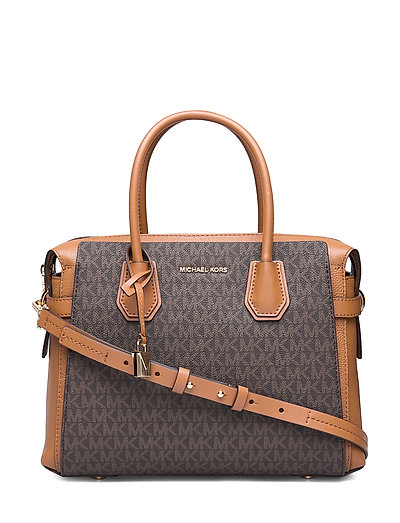 Belted Md Satchel Bags Top Handle Bags Braun MICHAEL KORS BAGS