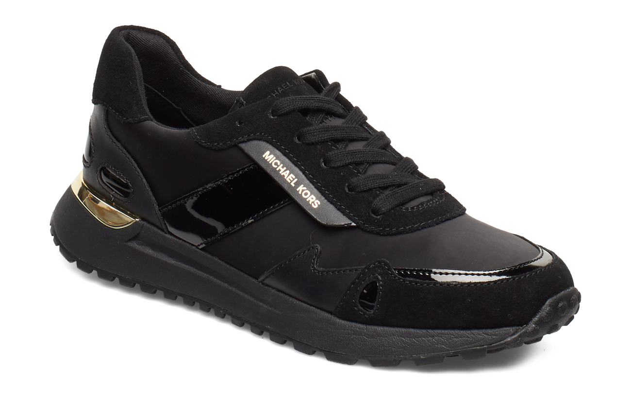 monroe mesh and leather trainer