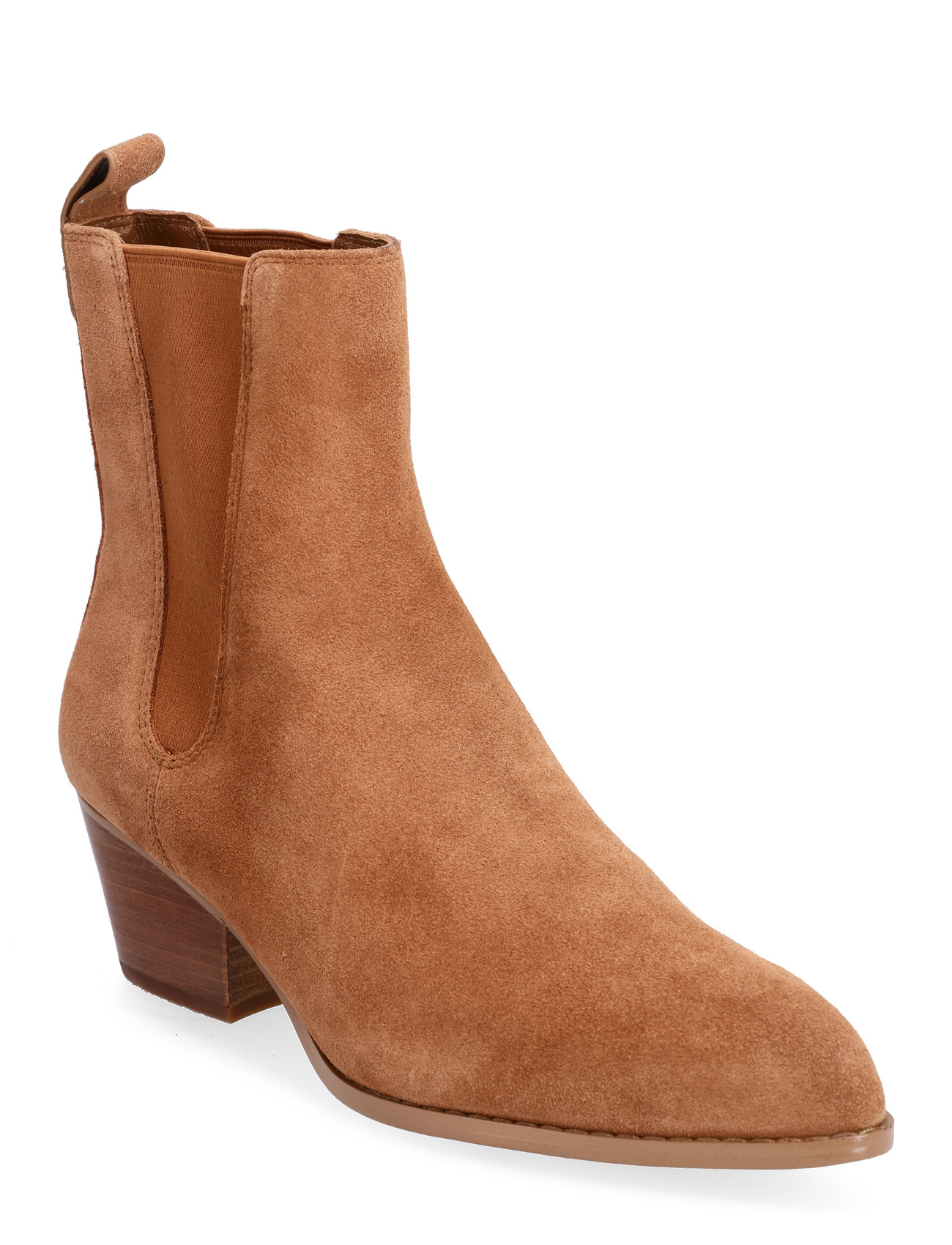 Kinlee Bootie Shoes Boots Ankle Boots Ankle Boots With Heel Beige Michael Kors