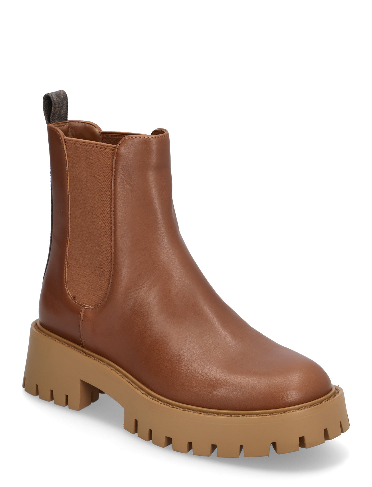 Michael Kors Asher Flat Bootie, 40, Brown, Sko > Chelsea-Støvler, Dame