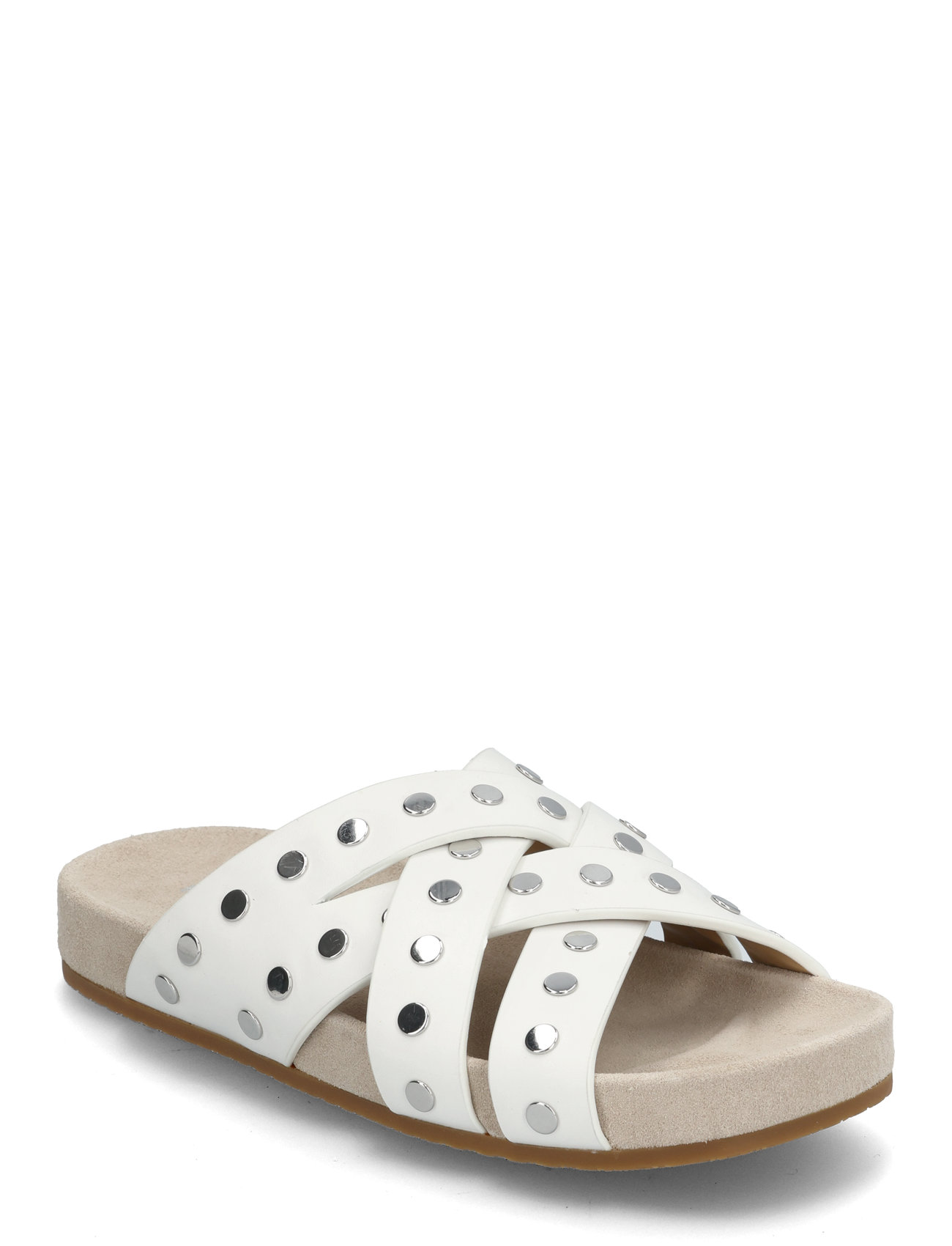 Irene Flat Sandal Shoes Sandals Flat Sandals White Michael Kors