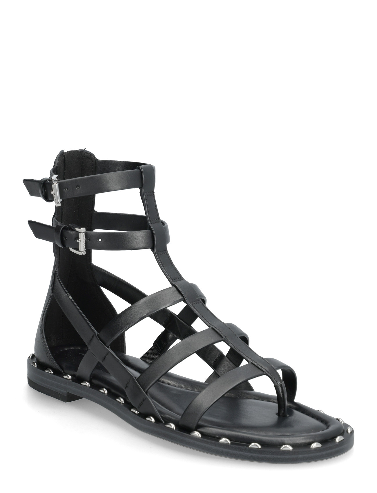 Michael Kors Casual, 39, Black, Sandaler > Flade Sandals, Dame