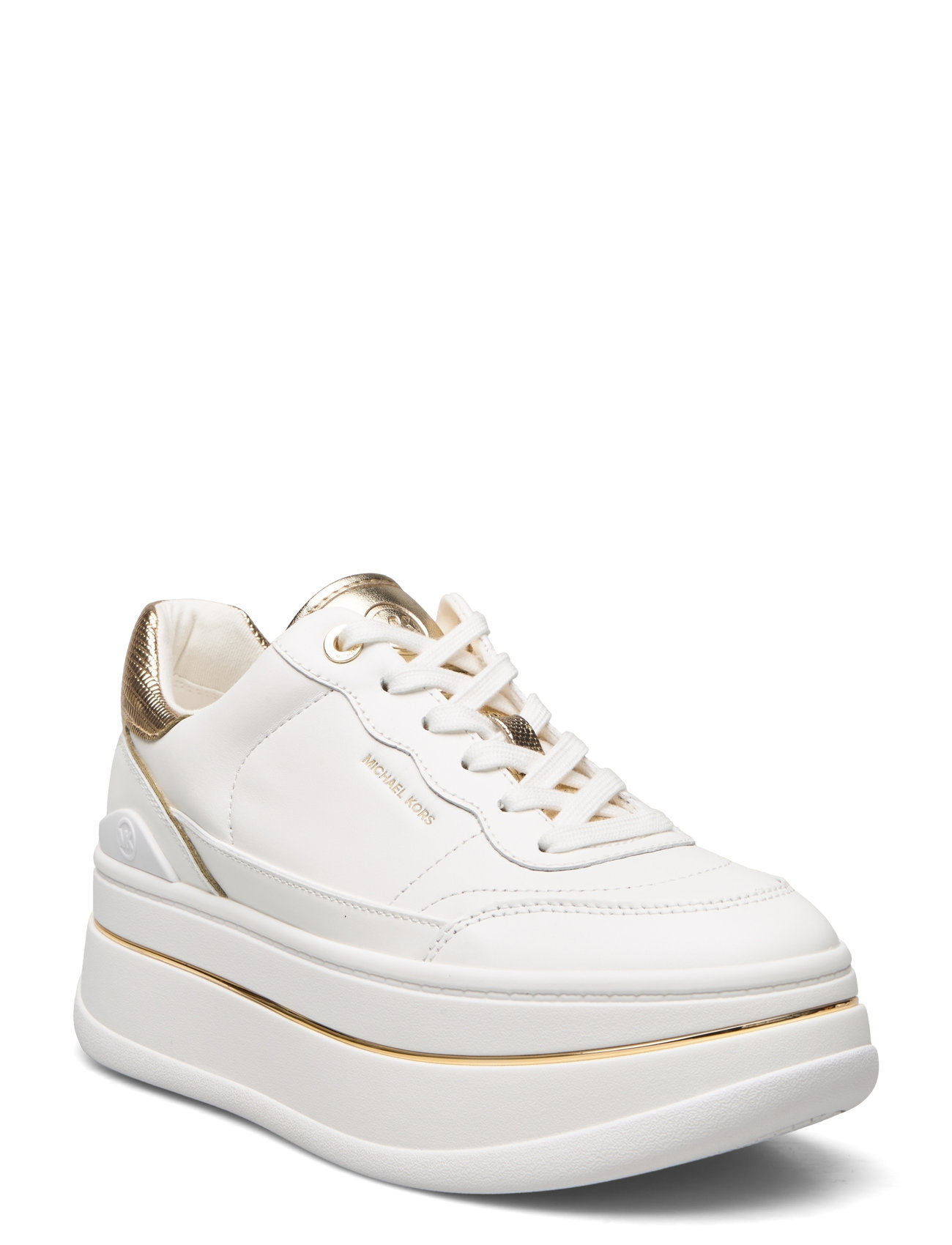 Hayes Lace Up Shoes Sneakers Chunky Sneakers White Michael Kors