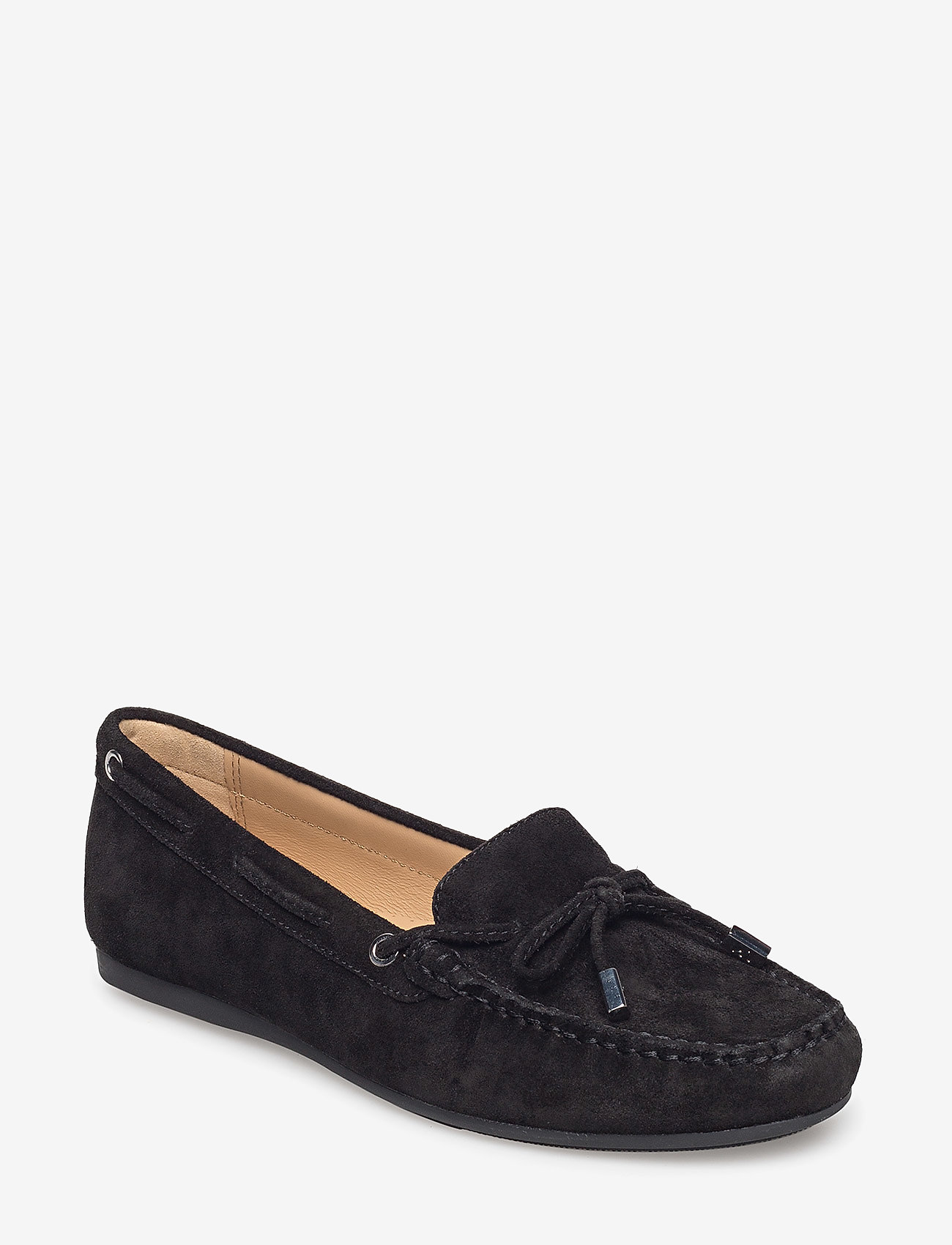 michael kors black suede flats