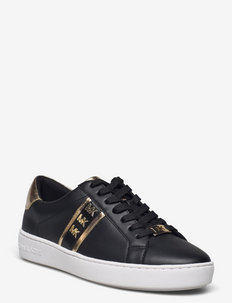 IRVING STRIPE LACE UP - lave sneakers - black