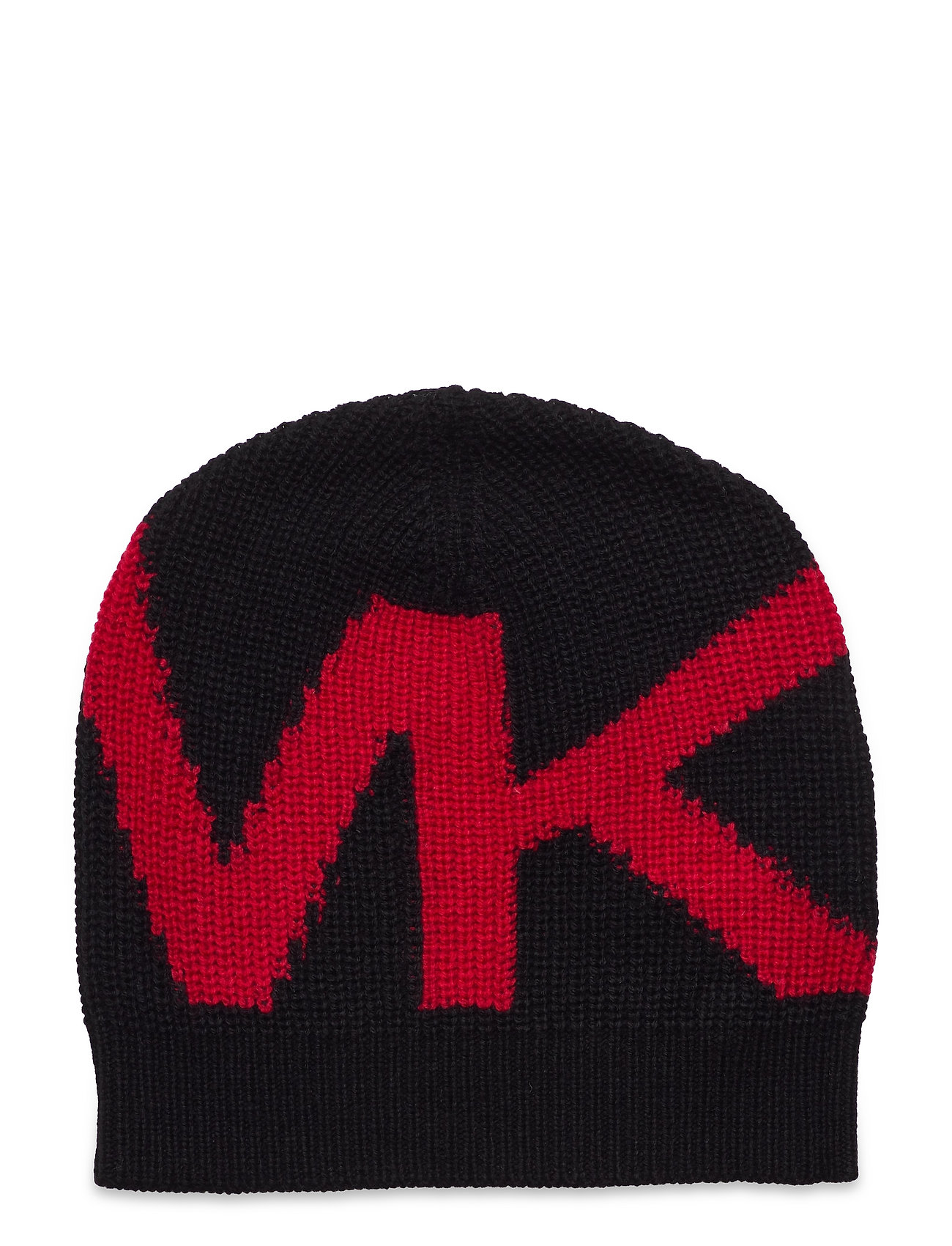 Mk Logo Beanie Accessories Headwear Beanies Musta Michael Kors