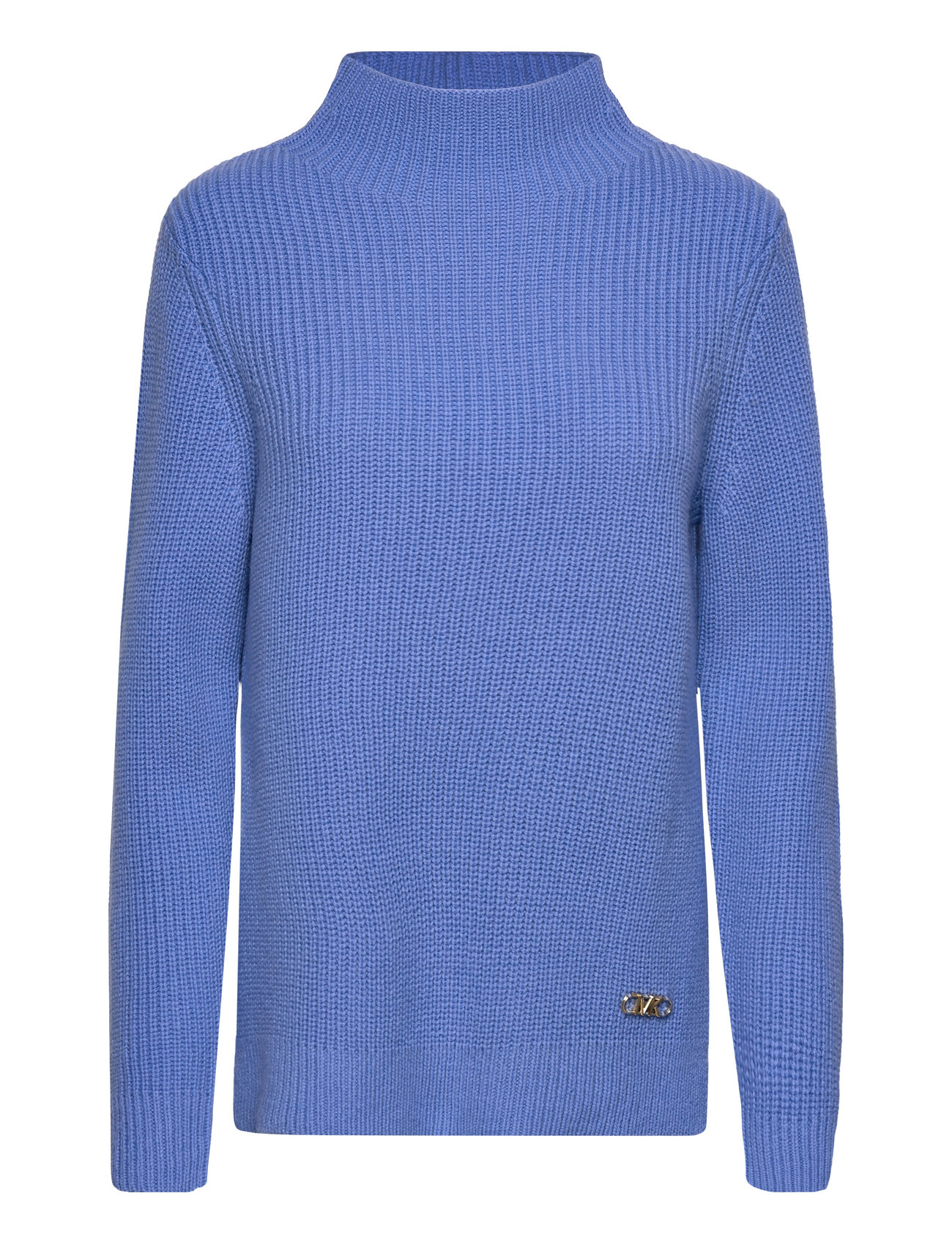Funnel Nk Ls Swtr Blue Michael Kors