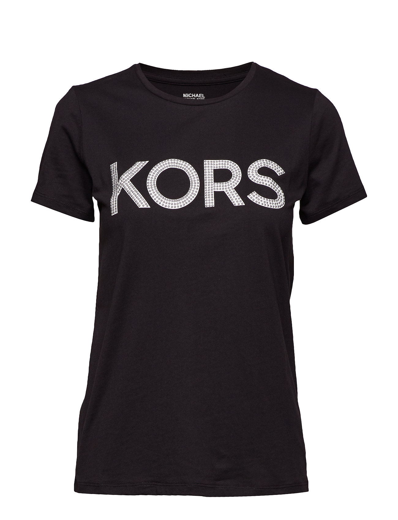 Kors Stud Ss Tshirt T Shirts Tops Short Sleeved Zwart Michael michael kors kopen in de aanbieding Kors Stud Ss Tshirt T Shirts Tops Short Sleeved Zwart Michael michael kors kopen in de aanbieding