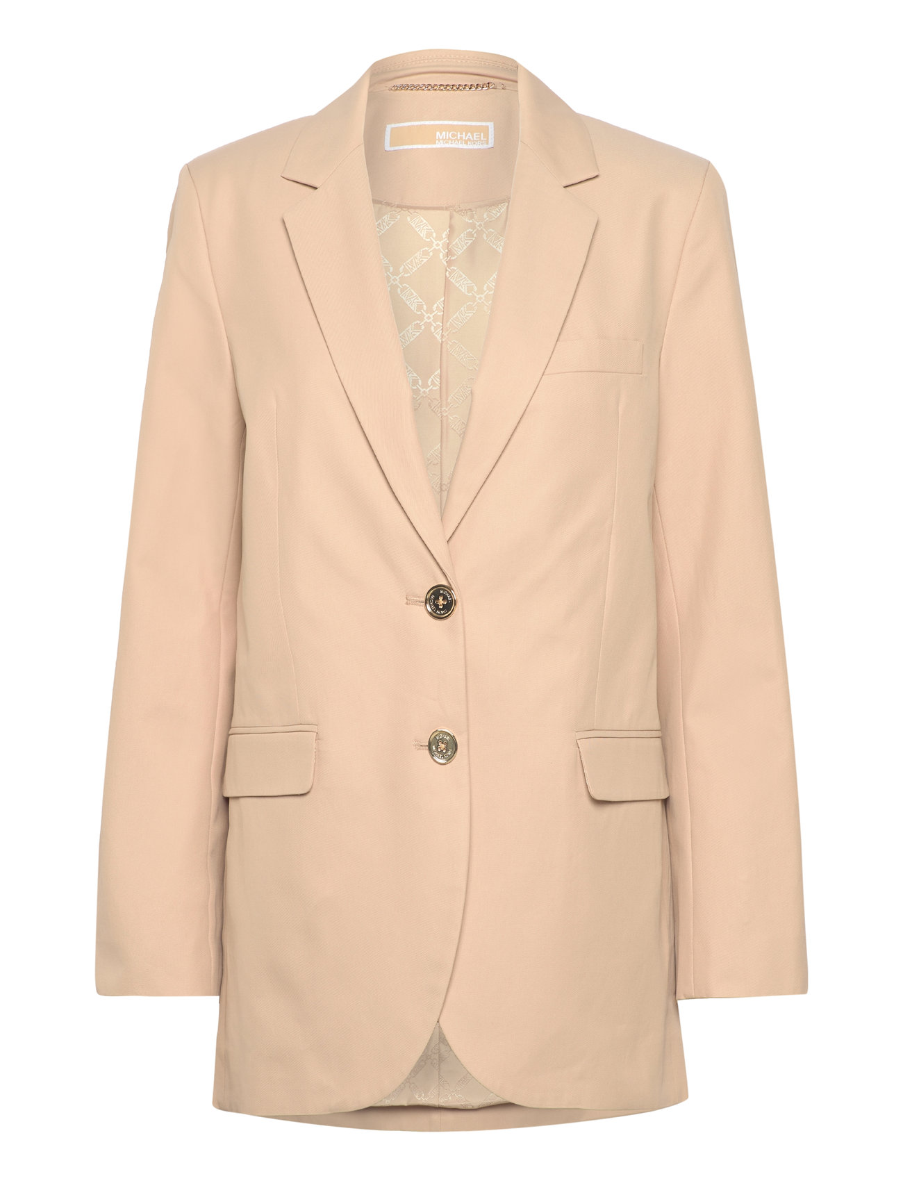 Michael Kors 2 Bttn Mensy Blazer Beige