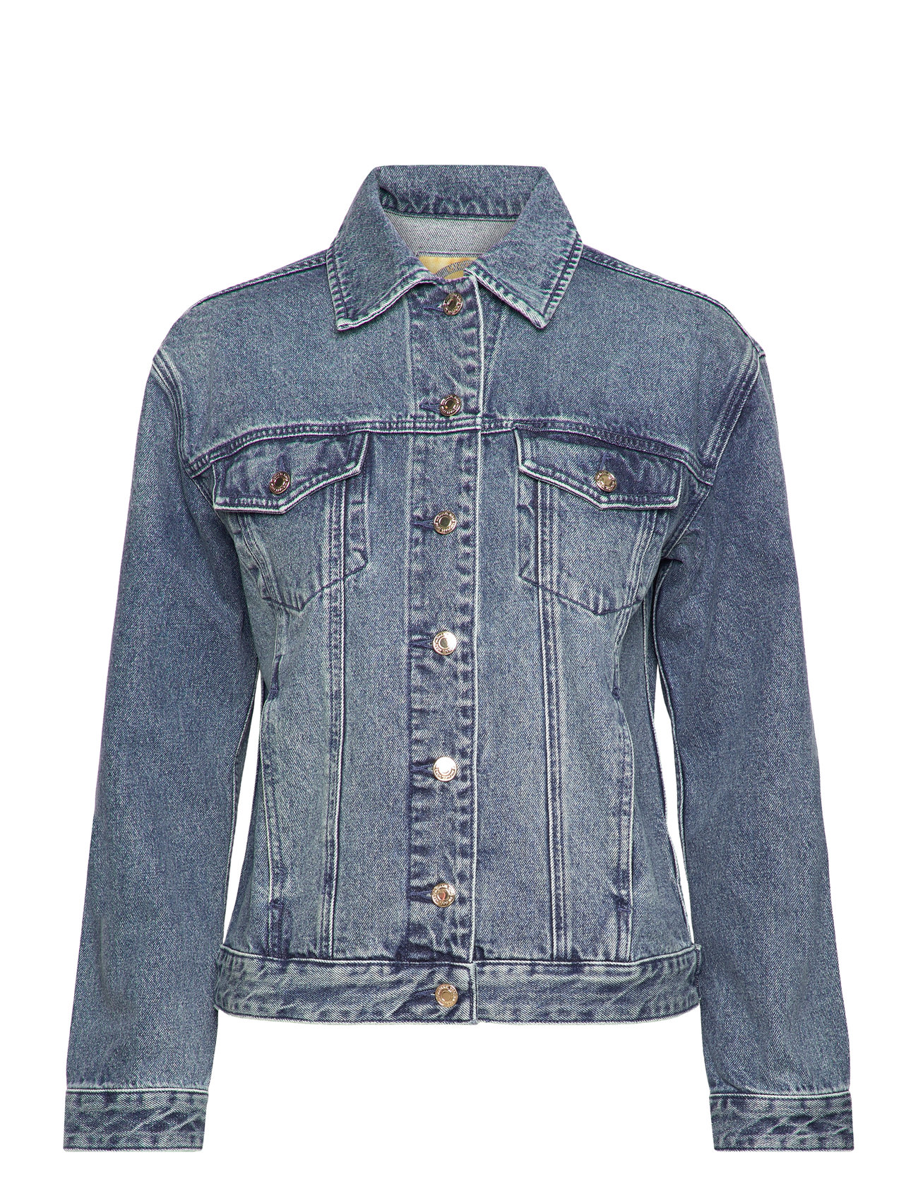 Michael kors denim outlet jacket